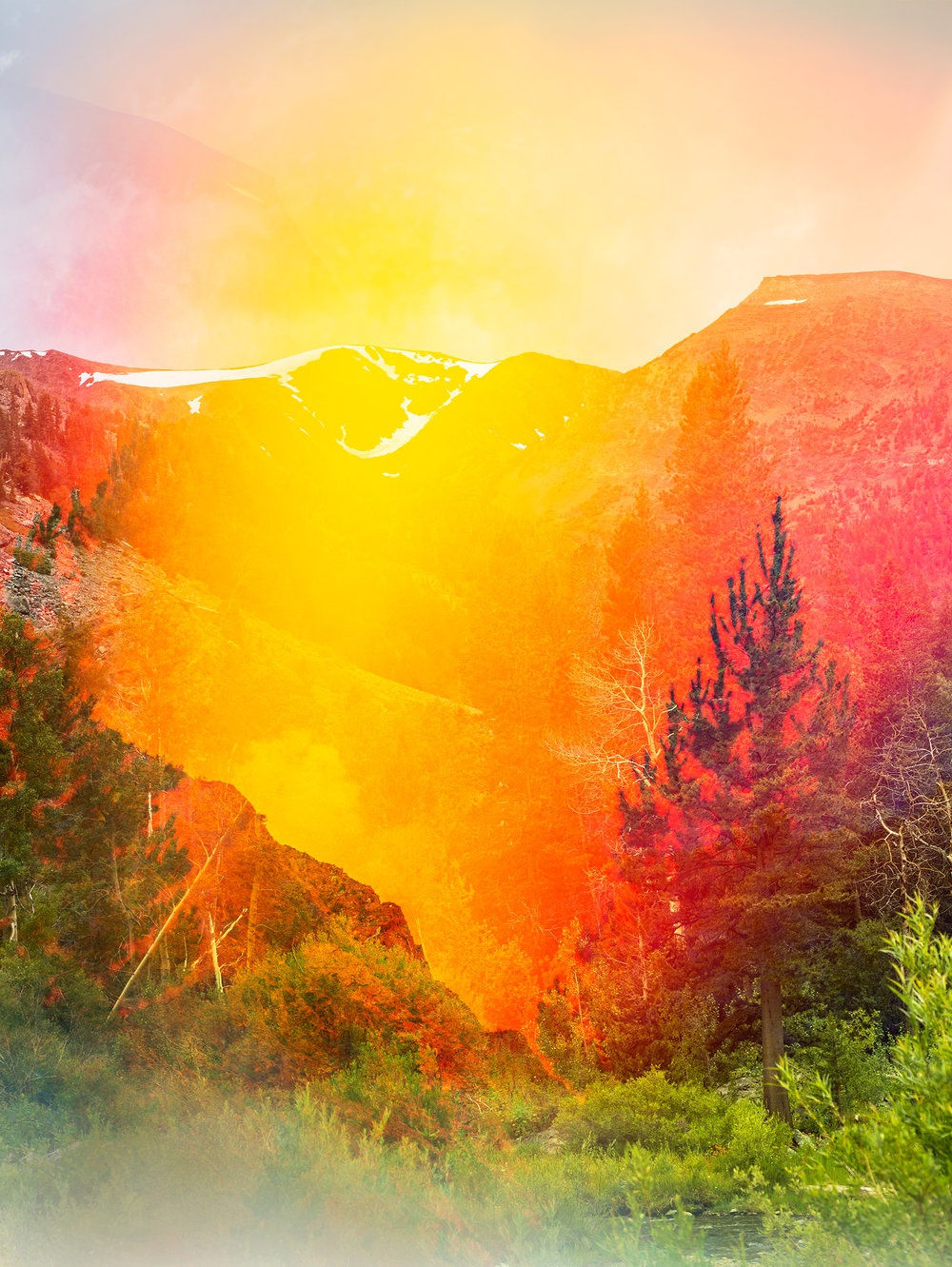 Terri Loewenthal Psychscape 33 (Mount Olsen, CA), 2018