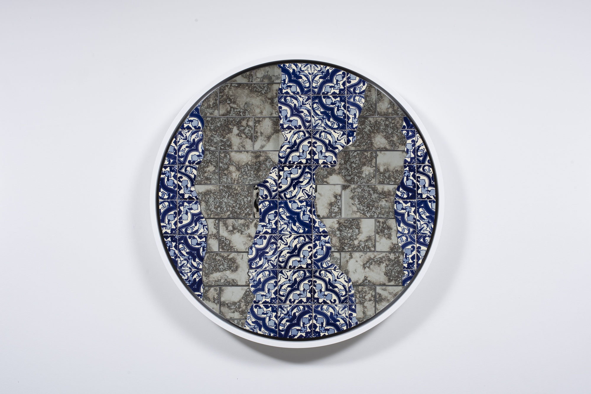 Carlos Rolón Azulejo (Tres), 2022