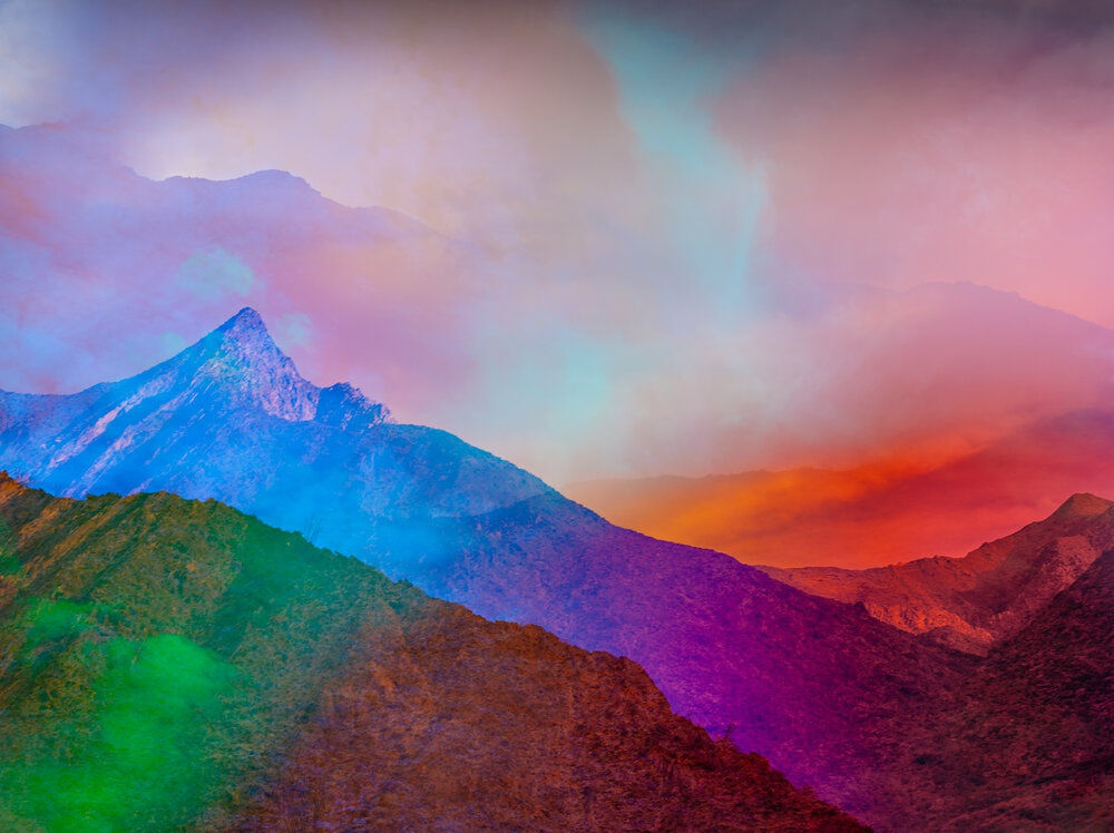 Terri Loewenthal Psychscape 12 (Whale Peak, CA), 2018 Archival Pigment Print 42 x 56 in 106.7 x 142.2 cm Edition of 3 + 2AP (#1/3)