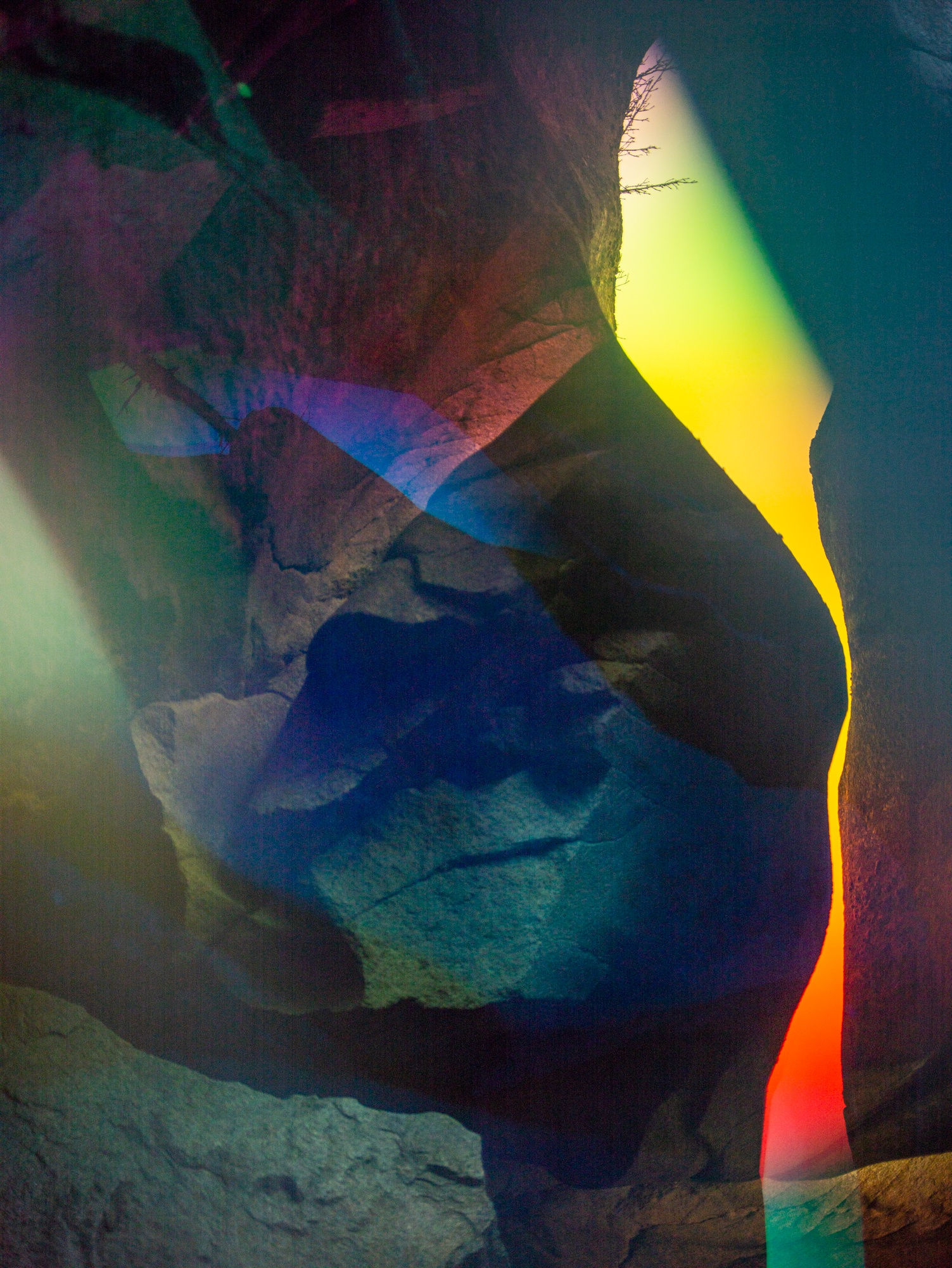 Terri Loewenthal Grottos II, 2023 Archival Pigment Print 40 x 30 in 101.6 x 76.2 cm