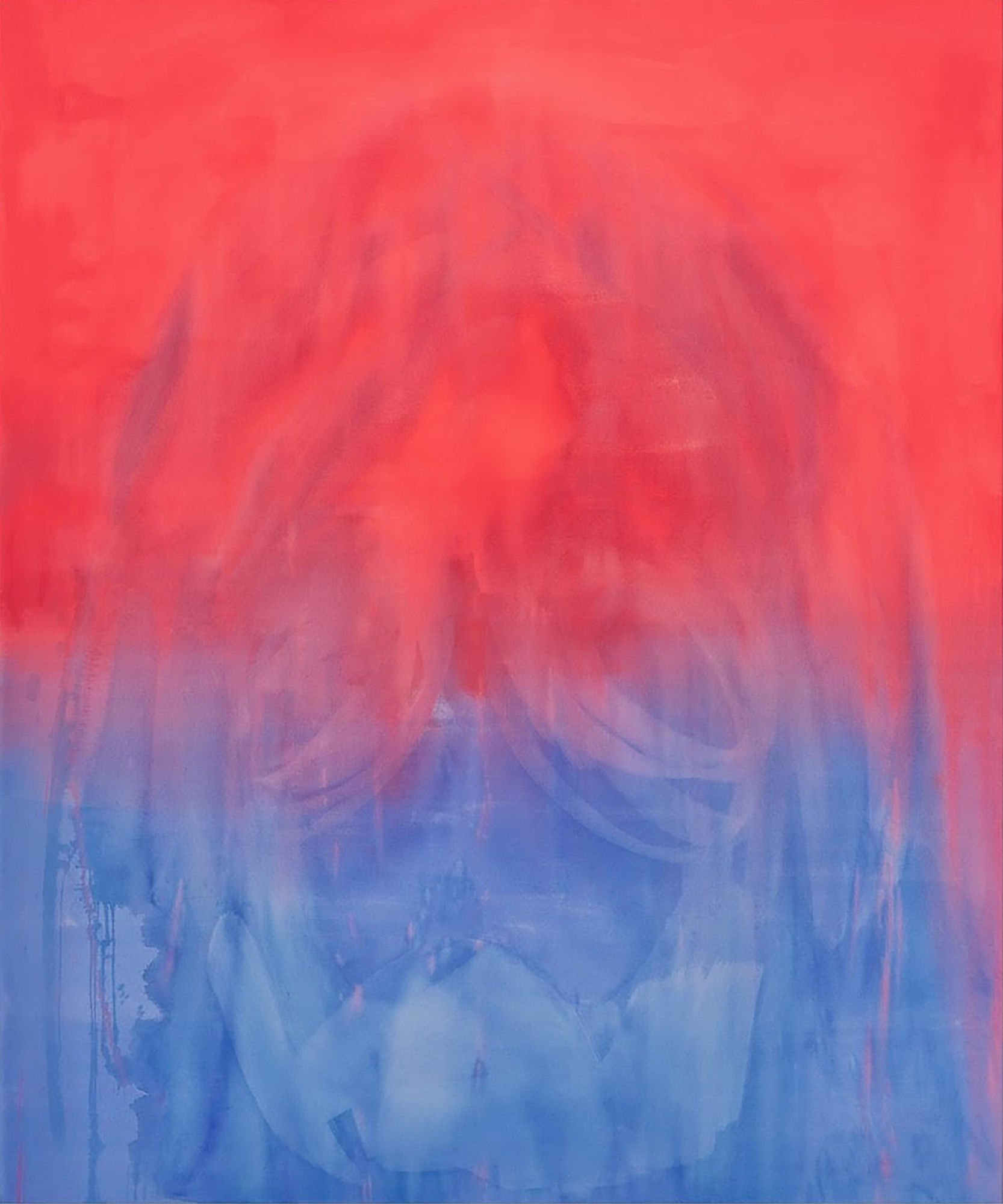 Liz Markus Transparent Photon, 2022 Acrylic on Canvas 72 x 60 in 182.9 x 152.4 cm