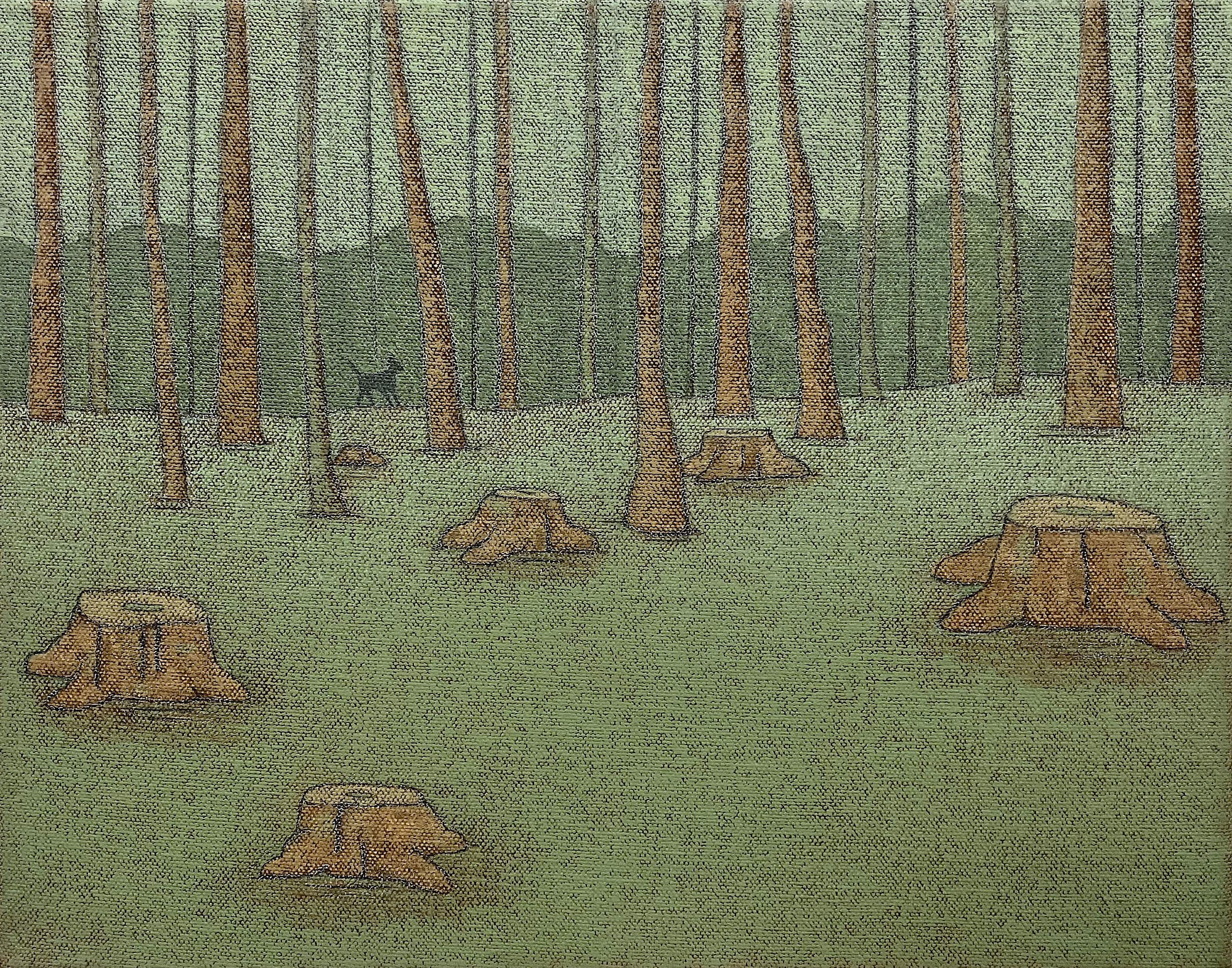 John Dilg Tarantula, 2025 Oil on canvas 11 x 14 in 27.9 x 35.6 cm