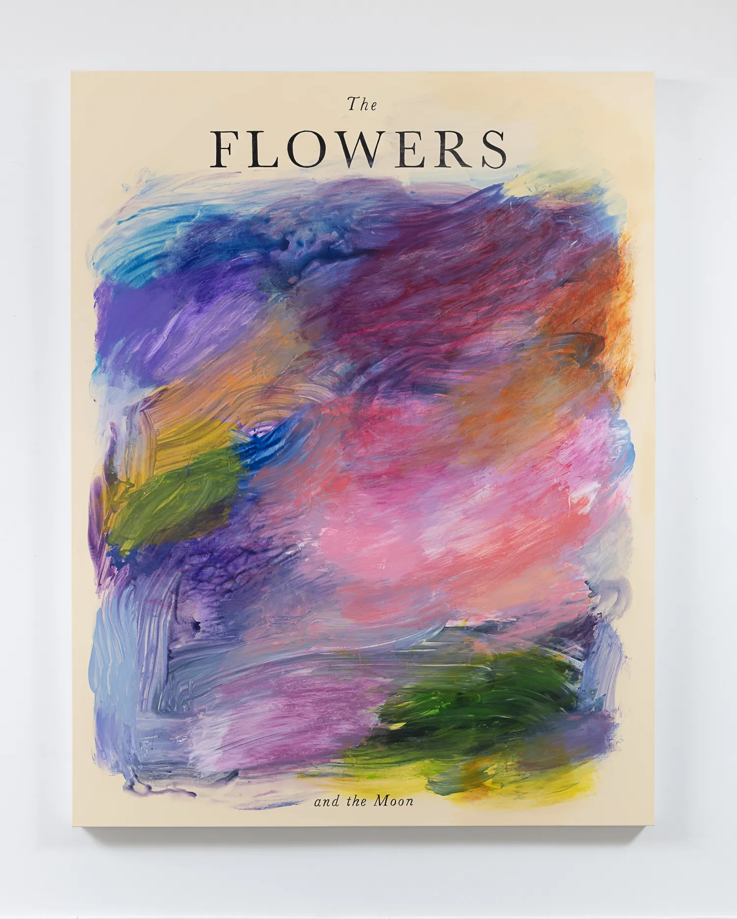 Andrew Kuo THE FLOWERS, 2026 Oil on canvas 68 x 52 1/2 in 172.7 x 133.3 cm