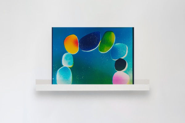 Liz Nielsen Winter Stone Arch, 2024 Analog Chromogenic Photogram, on Fujiclear, Unique 30 x 40 in 76.2 x 101.6 cm