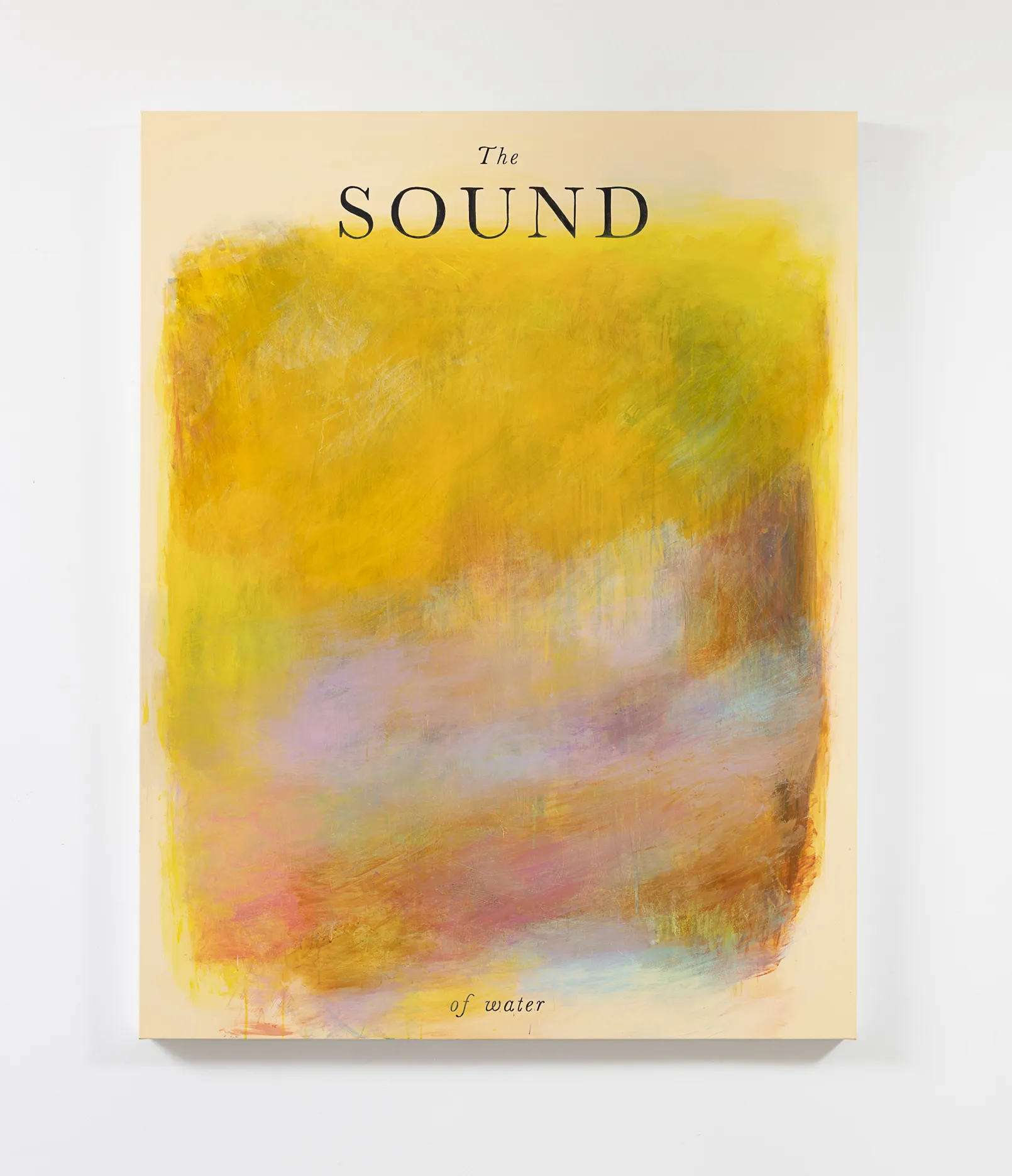 Andrew Kuo THE SOUND, 2026 Oil on canvas 55 x 42 1/2 in 139.7 x 108 cm