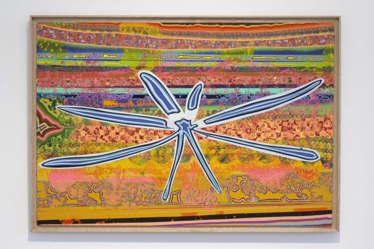 Vifta, 2015 Blönduð tækni á fundinn við / Mixed media on found wood 42 x 61,5 cm. (16 1/2 x 24 3/16 in.) DÖH0026