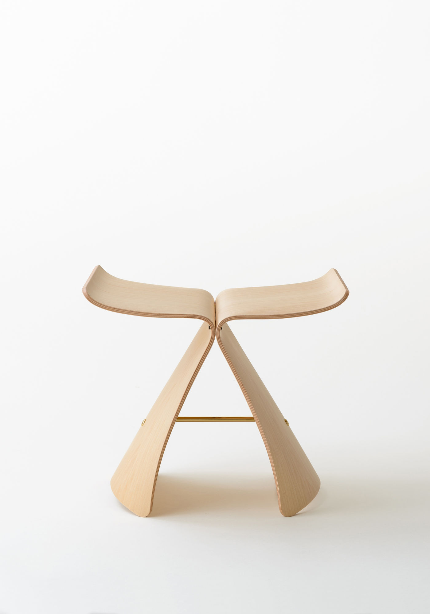 栁宗理, バタフライスツール/ Yanagi Sori butterfly-stool H38 × W43 × D31 cm