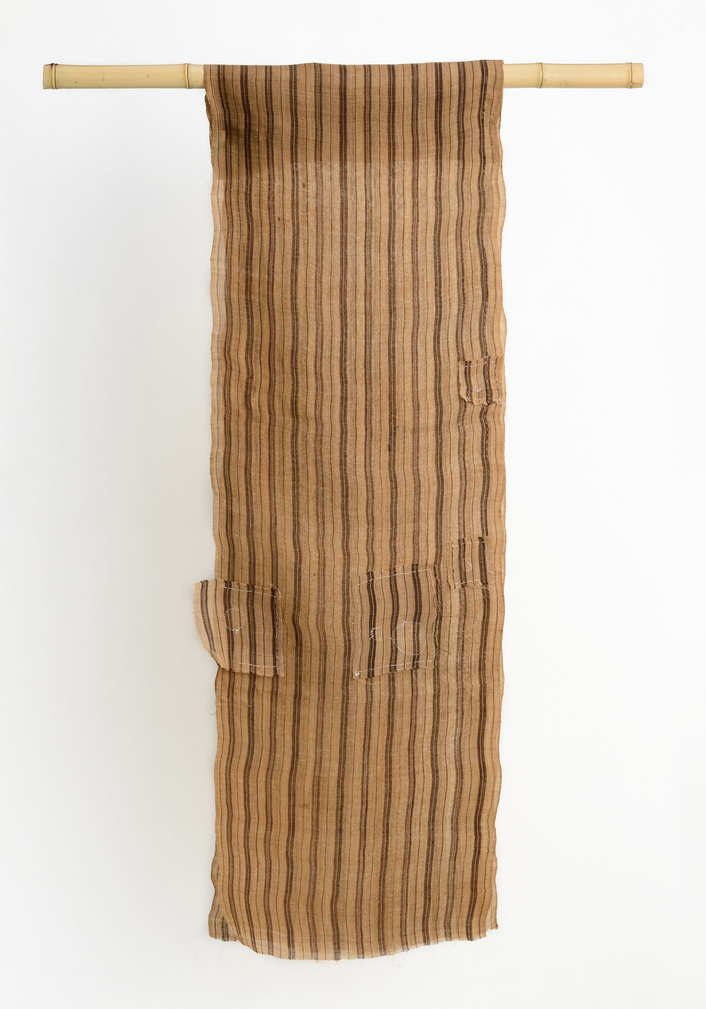 襤褸/ Old textile H192 × W32 × D0.2 cm