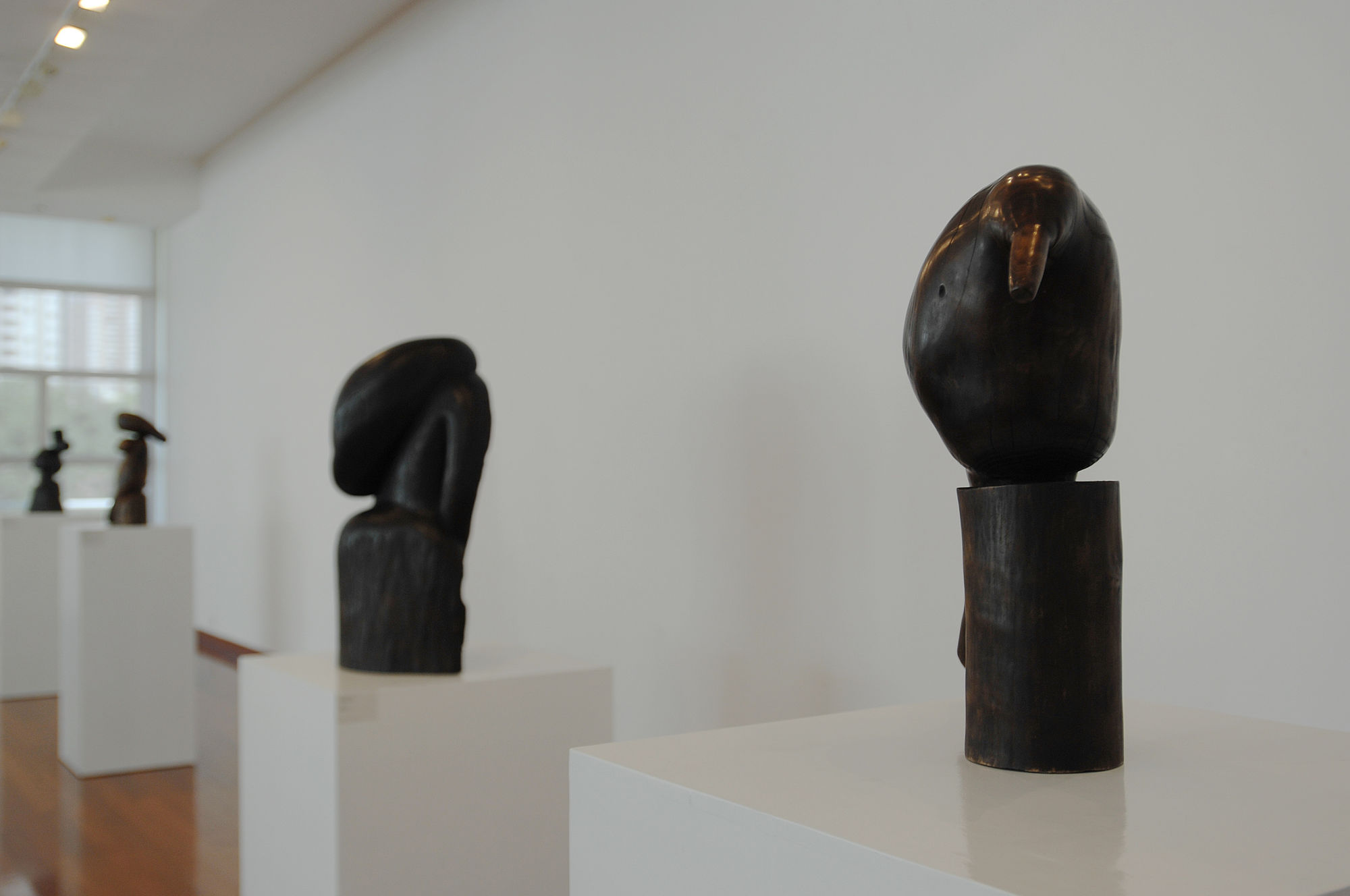 Wang Keping, works from 1979-2006 at He Xiangning Art Museum