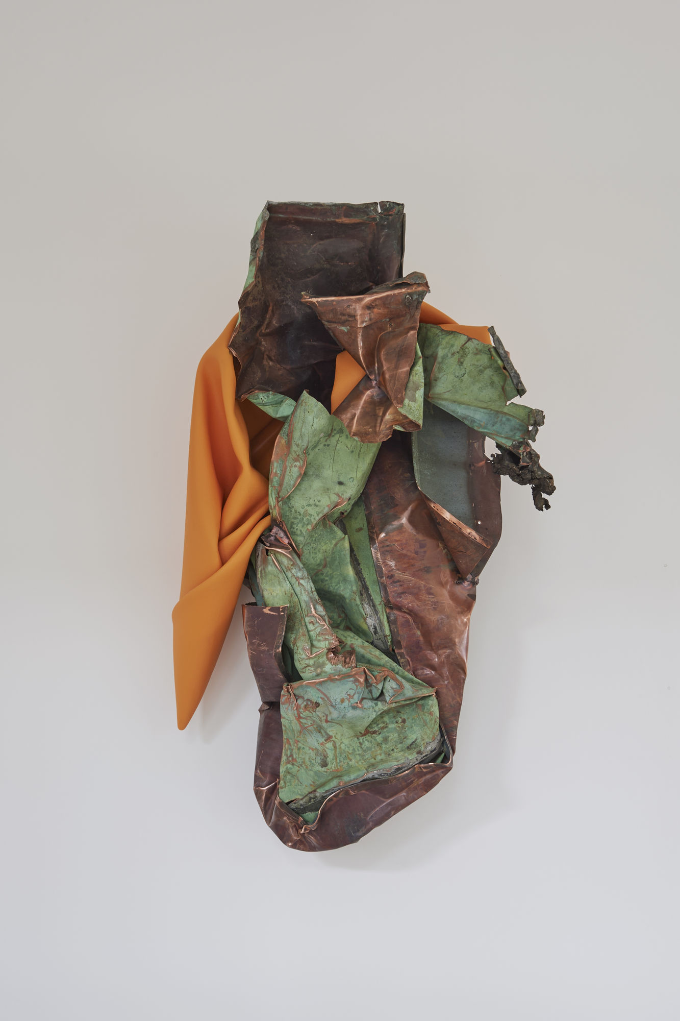 Kennedy Yanko Book of light, 2023 Paint skin, copper 107 x 91,5 x 40,5 cm. Kennedy Yanko, She is a verb, Devals x Salon 94, 15 octobre - 12 novembre 2023