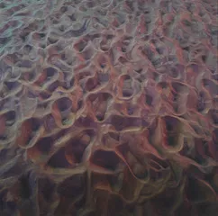 Abir Karmakar, ‘Epilogue 2’, Oil on canvas, 48 x 48 in, 2024