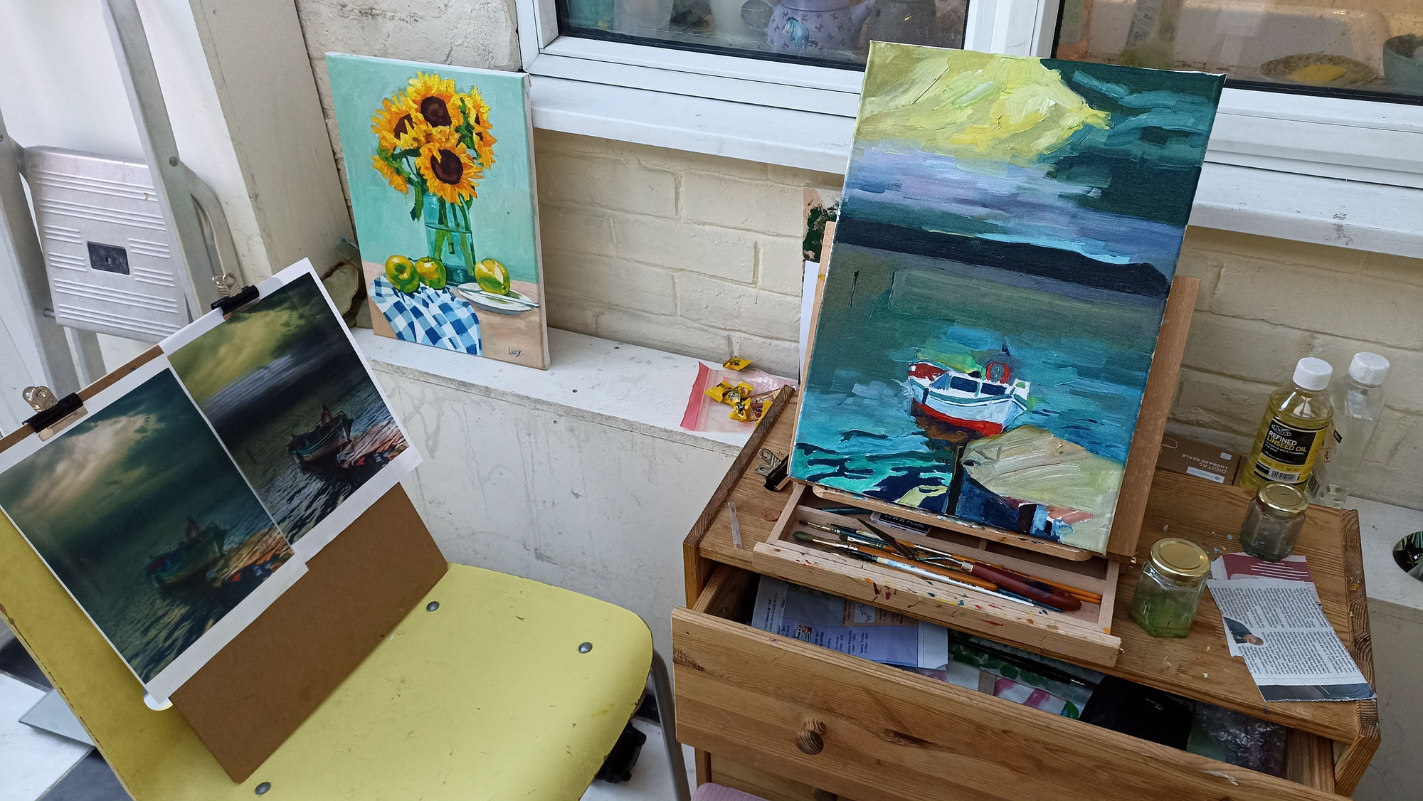 Painting in Progress...