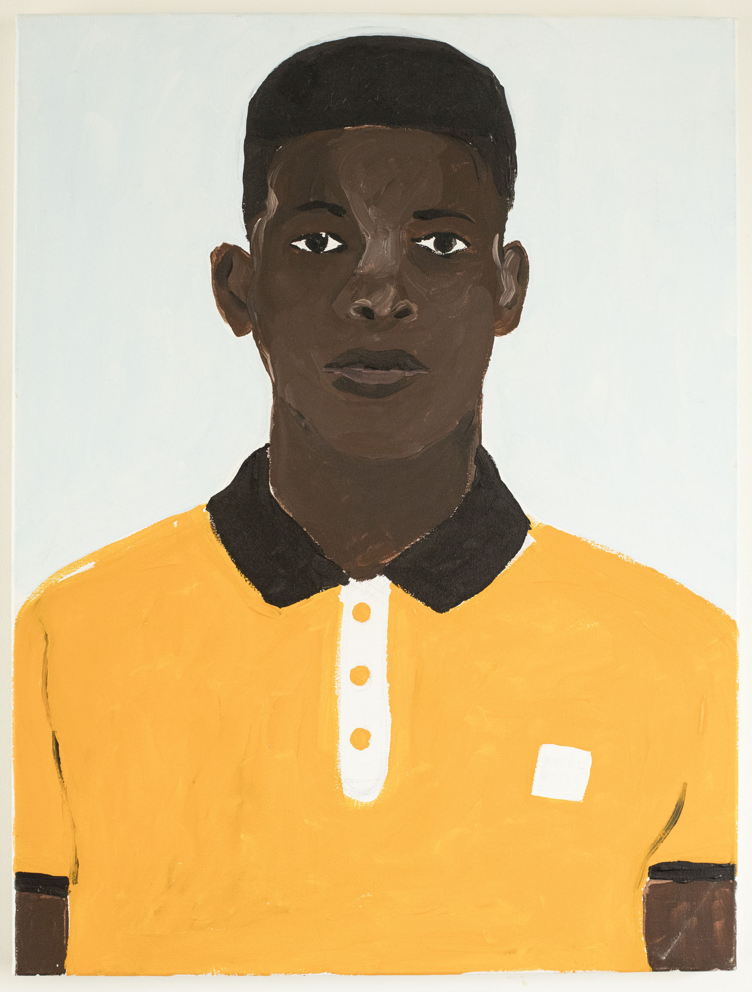 Didier Viode Potrait d’apes une pub 61 x 46cm Acrylic on Canvas 2021