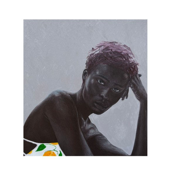 Lady Cindy 2023-2024 61cm x 61cm Acrylic on Canvas