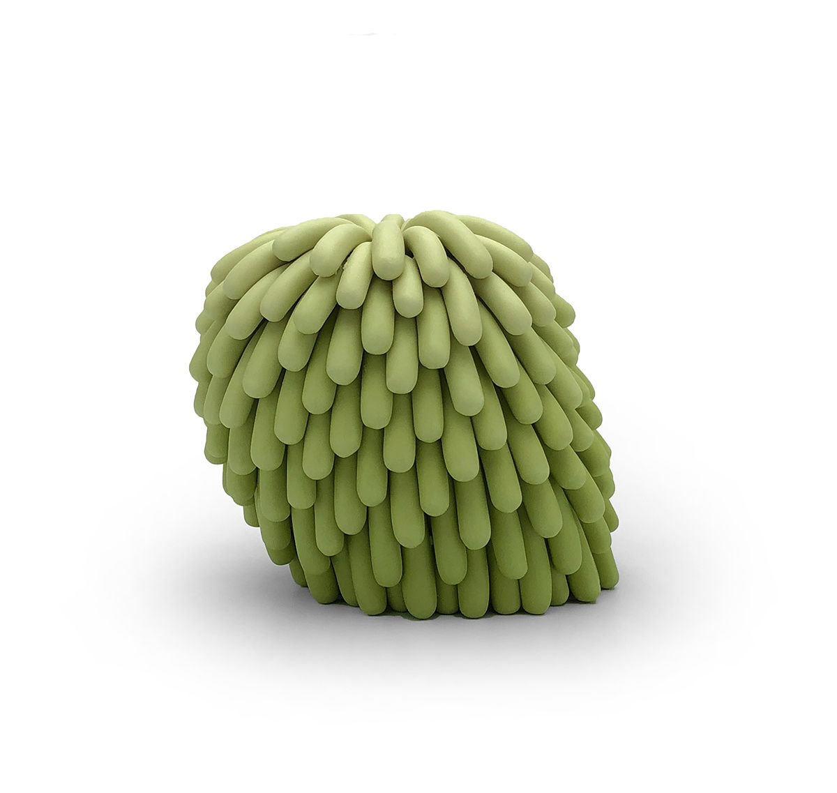 Linda Nguyen Lopez, Green Ombre Dust Furry, 2019