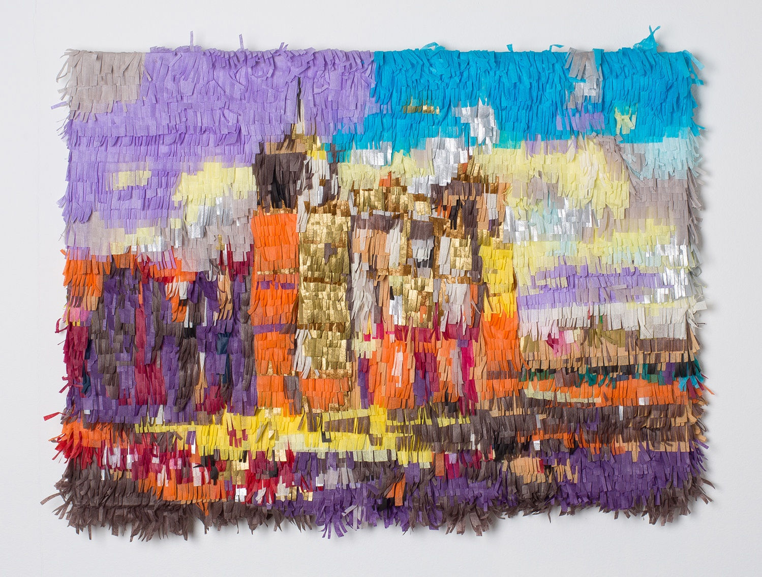 Justin Favela, Catedral de Oaxaca, after José María Velasco, 2018