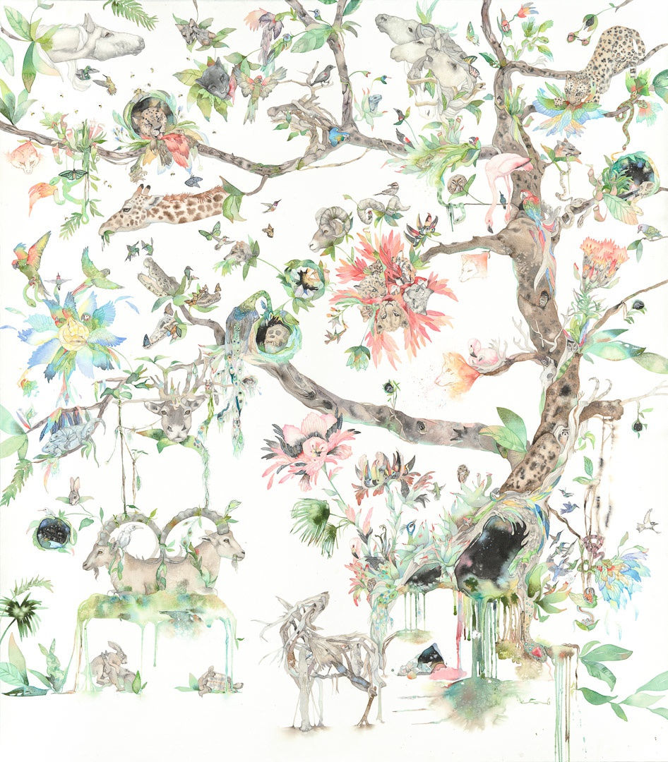 Laura Ball, Tree of Knowledge (Vaq Tree), 2018