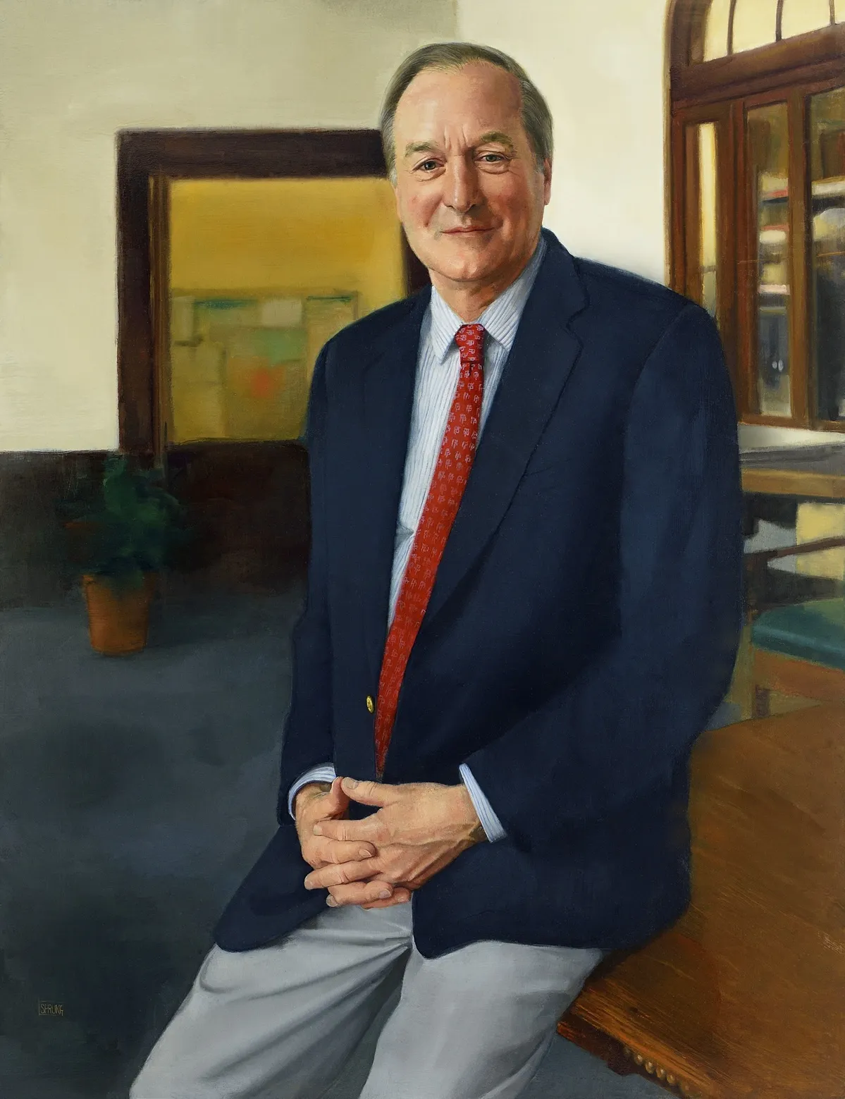 Portrait of Headmaster David Harmon, Poly Prep Country Day School
