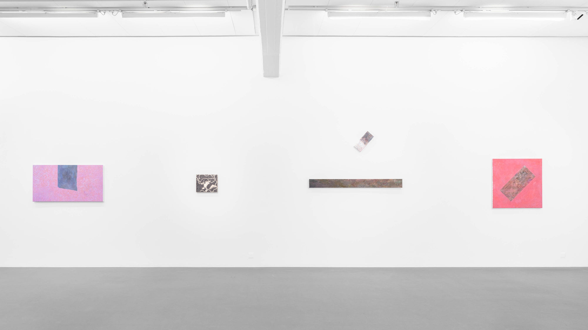 Installation view, Viktor Kopp & Marcus Matt, 2023, Cecilia Hillström Gallery. Photo: Jean-Baptiste Béranger.