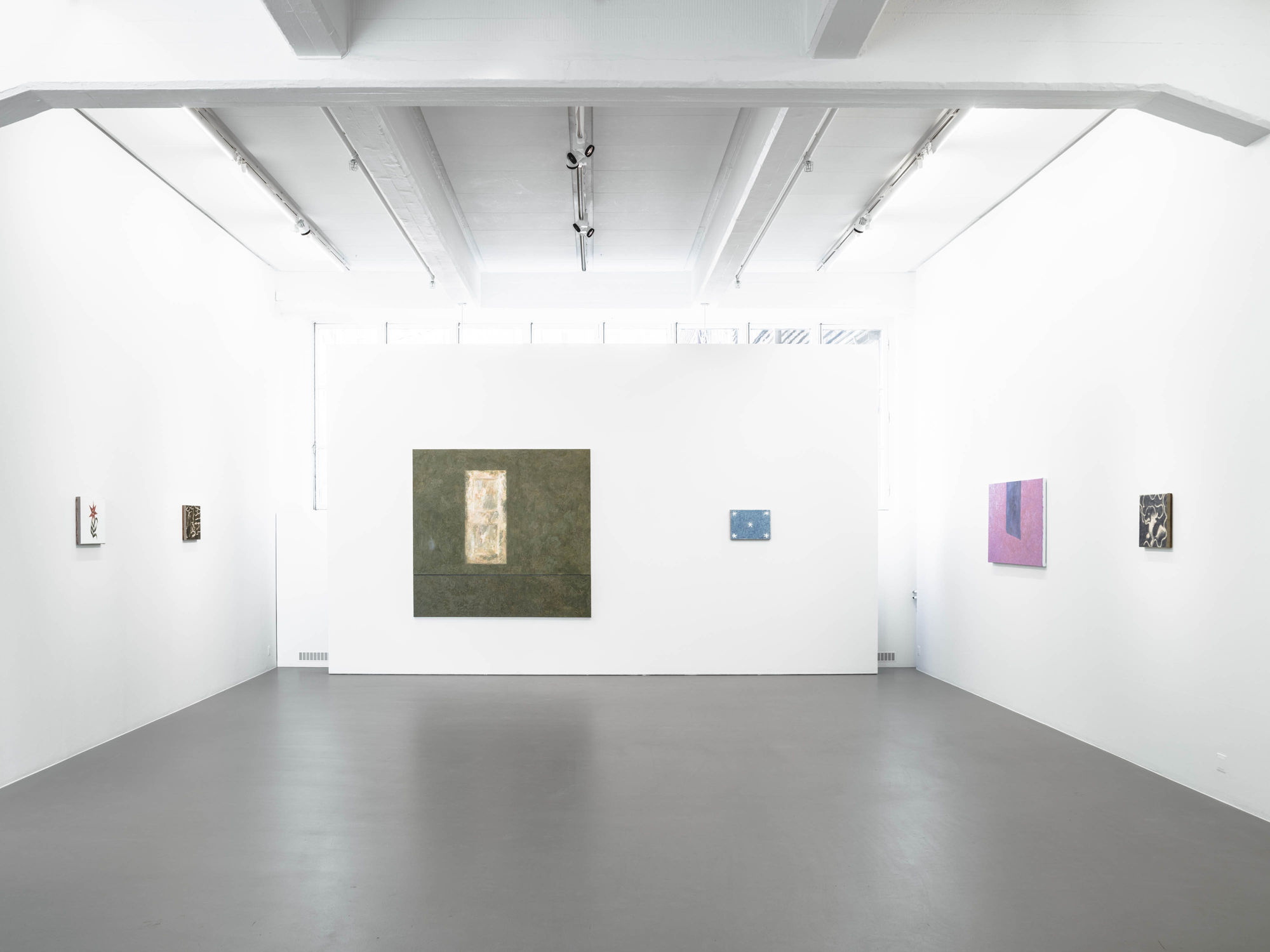 Installation view, Viktor Kopp & Marcus Matt, 2023, Cecilia Hillström Gallery. Photo: Jean-Baptiste Béranger.