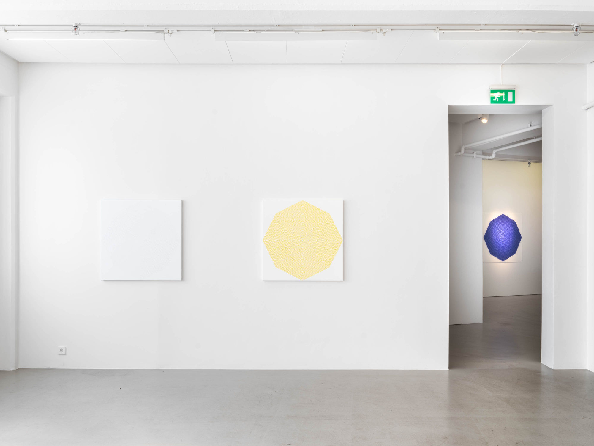 Installation view, Sonja Larsson, Resonance, 2020, Cecilia Hillstr&ouml;m Gallery. Photo: Jean-Baptiste B&eacute;ranger