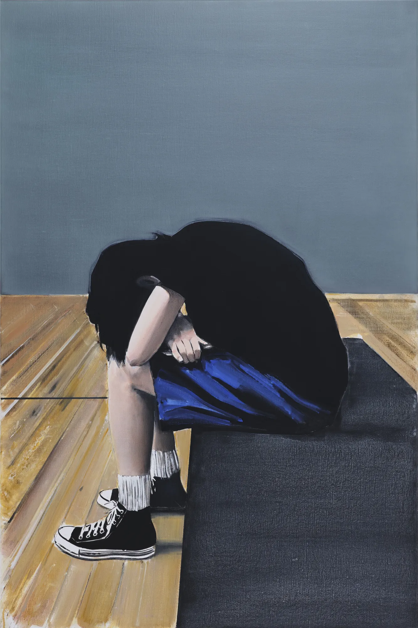 Dreamer, 2025, Oil and acrylic on canvas, 150 x 100 cm