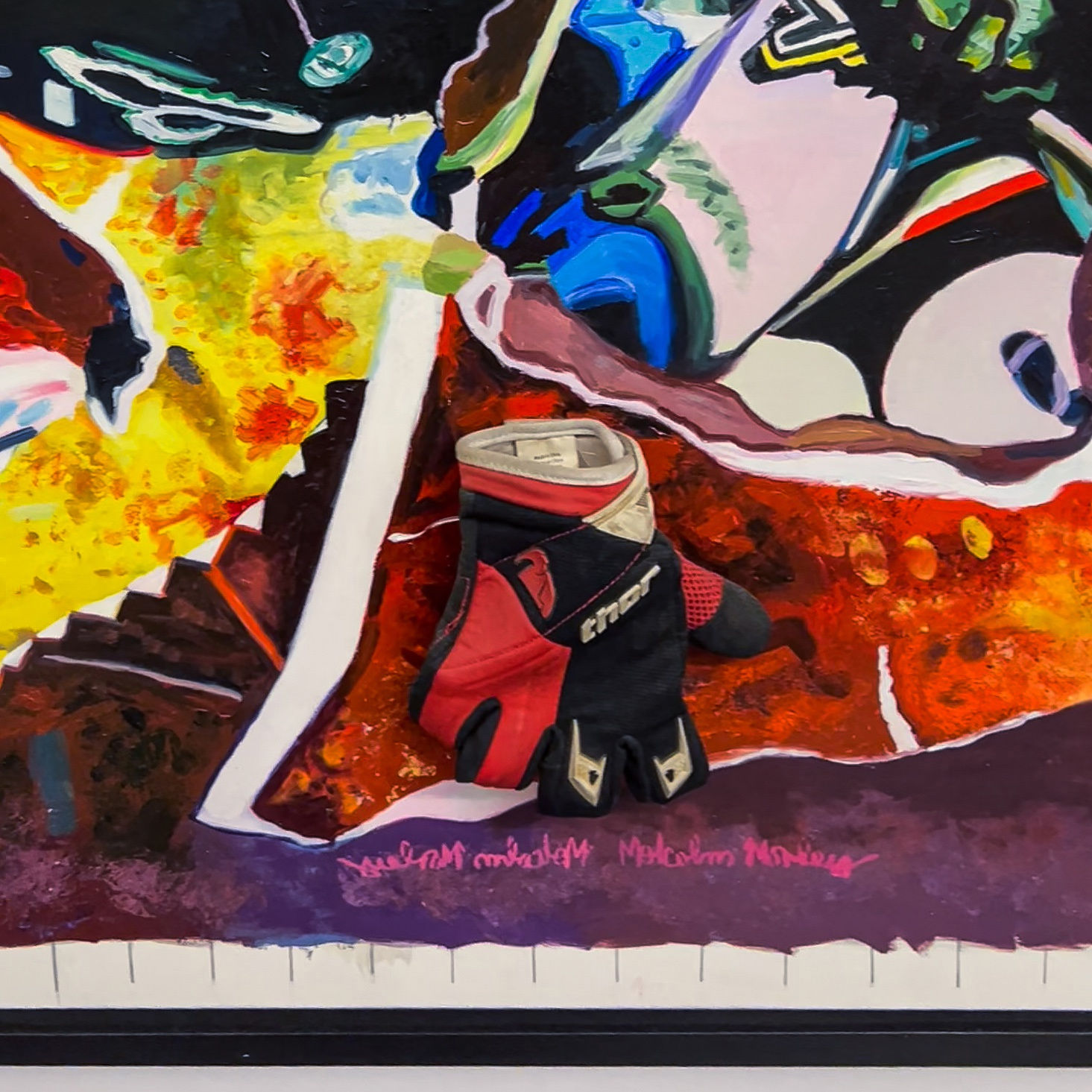 Malcolm Morley. Thor, 2008 (detail) © Gary Tatintsian Gallery and the artist