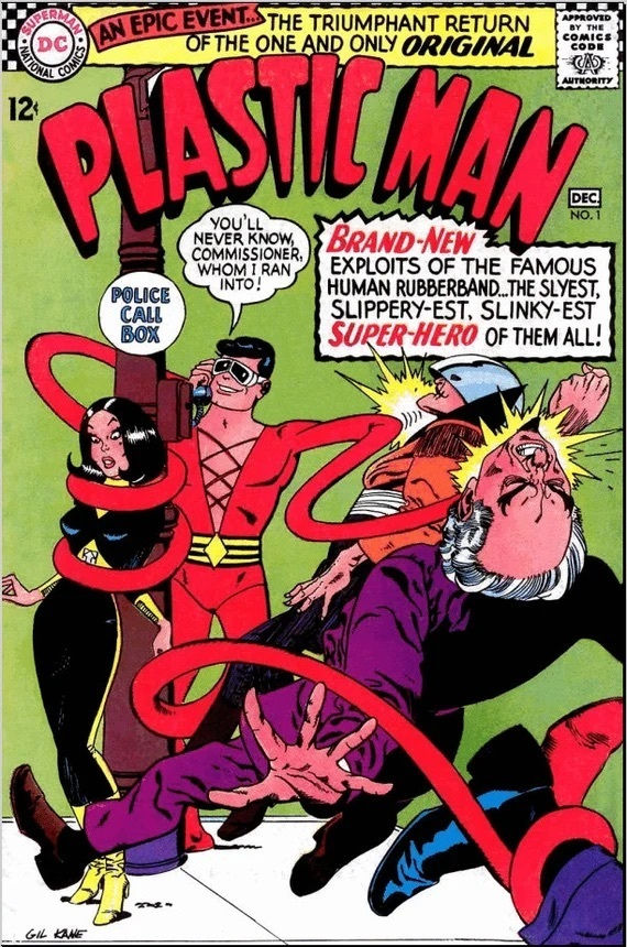 Plastic Man Comic Books © DC Comics