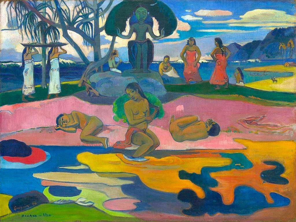 Paul Gauguin. Mahana no atua, 1894 &copy; Art Institute of Chicago, Chicago