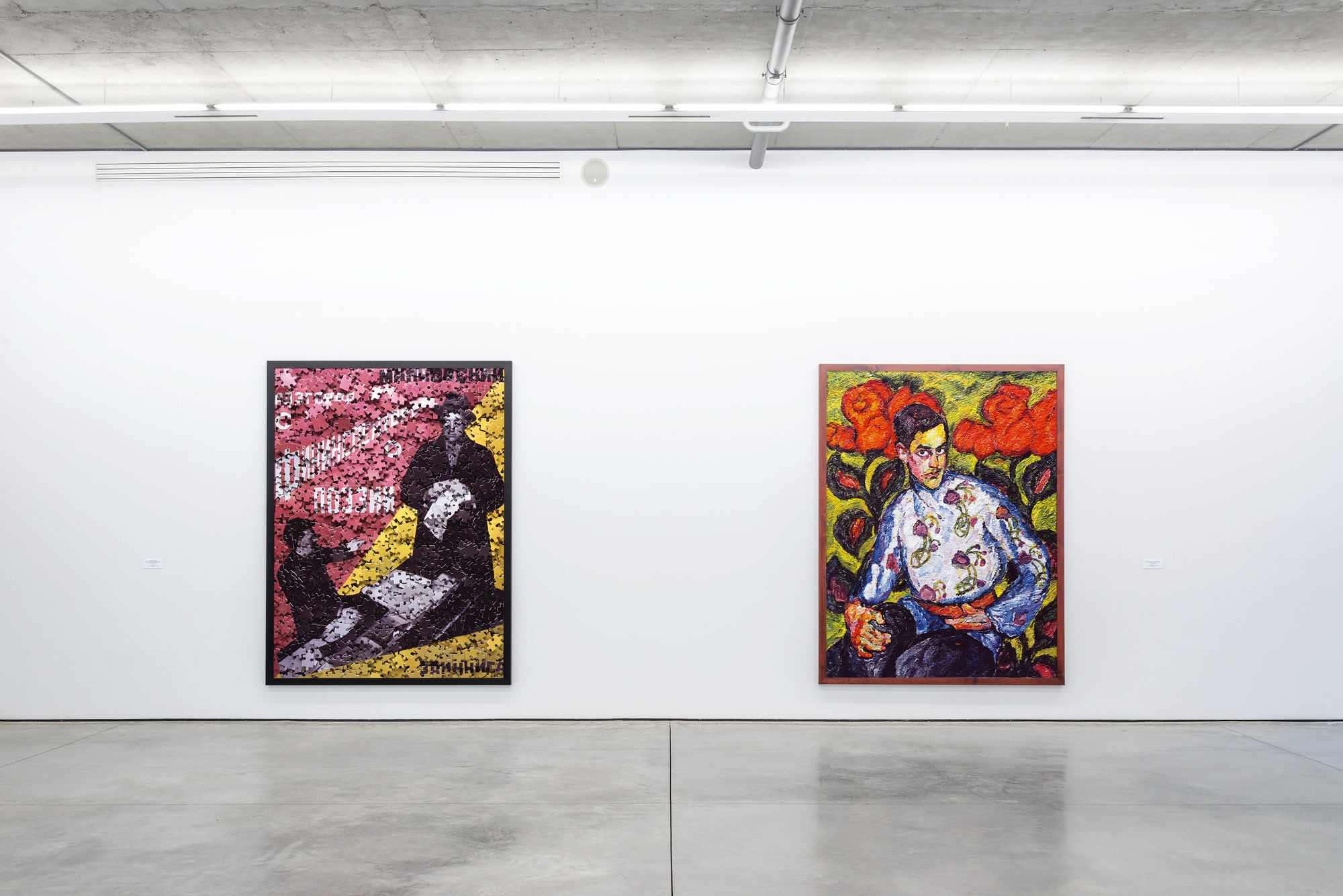 Installation shots from Vik Muniz at Gary Tatintsian Gallery, June 6&ndash;October 10, 2019
