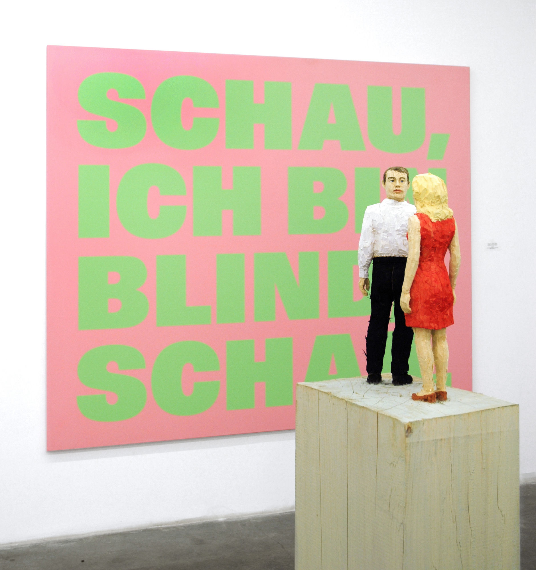 Installation view from Create Your Own Museum at Gary Tatintsian Gallery, 24 January&ndash;1 March, 2007