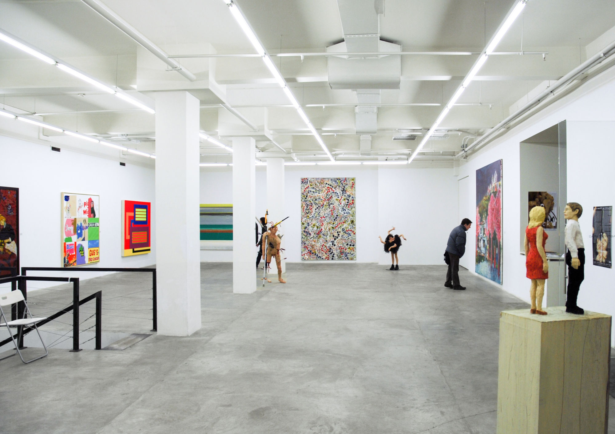 Installation view from Create Your Own Museum at Gary Tatintsian Gallery, 24 January&ndash;1 March, 2007