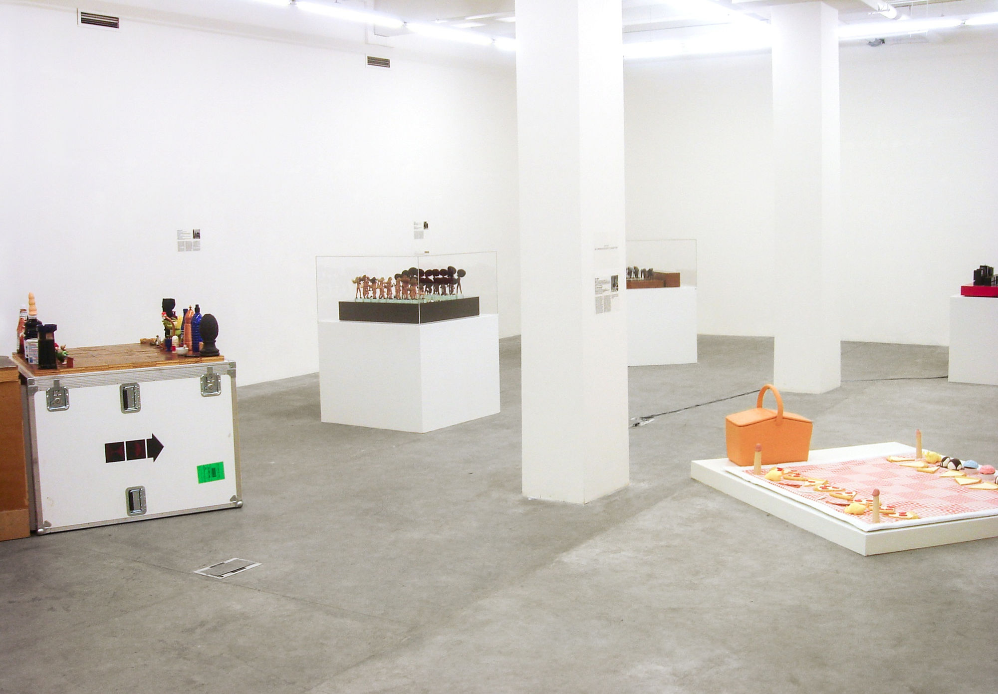 Installation view from The Art of Chess at Gary Tatintsian Gallery, 12 April&mdash;5 May 2006