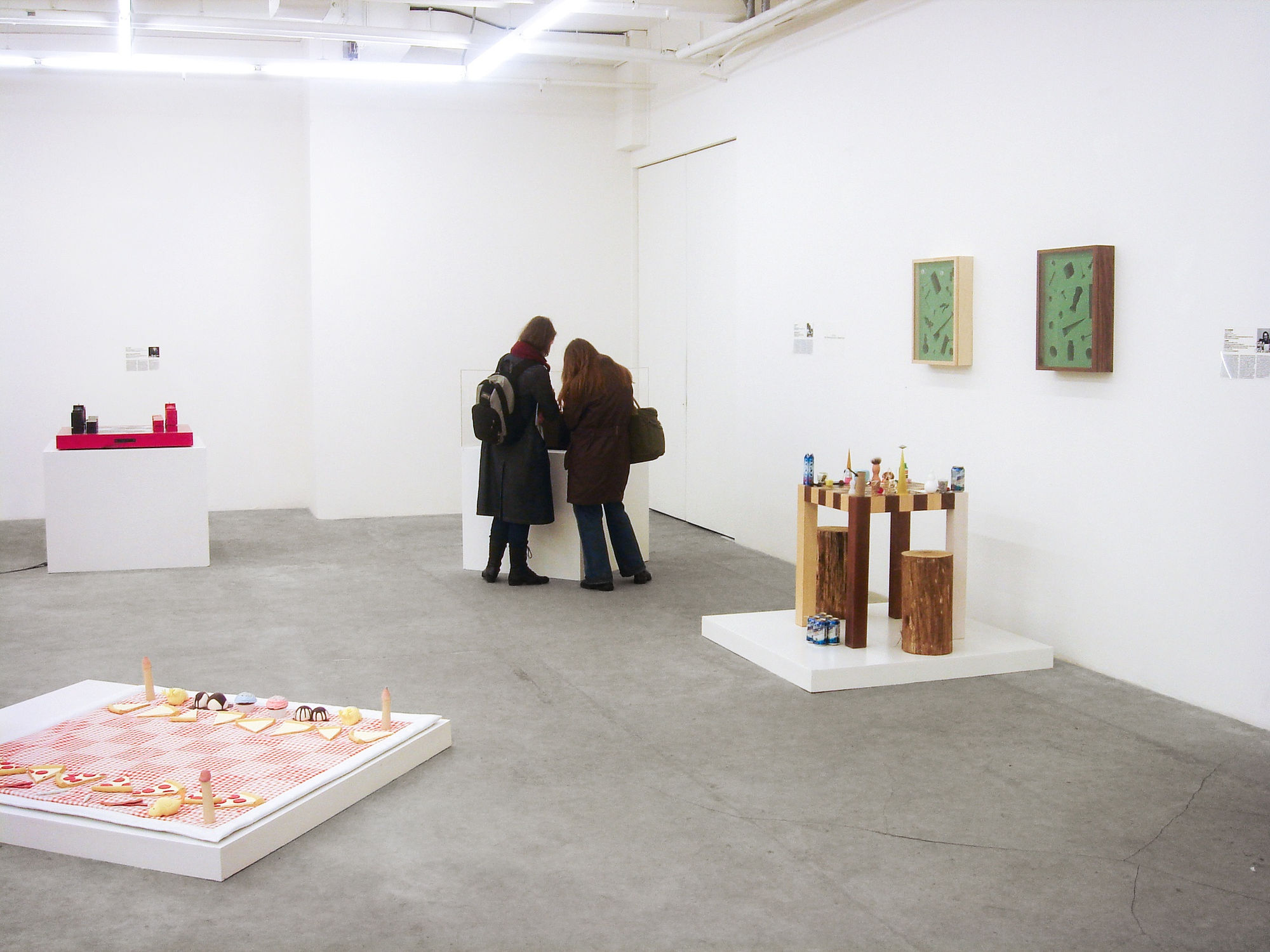 Installation view from The Art of Chess at Gary Tatintsian Gallery, 12 April&mdash;5 May 2006