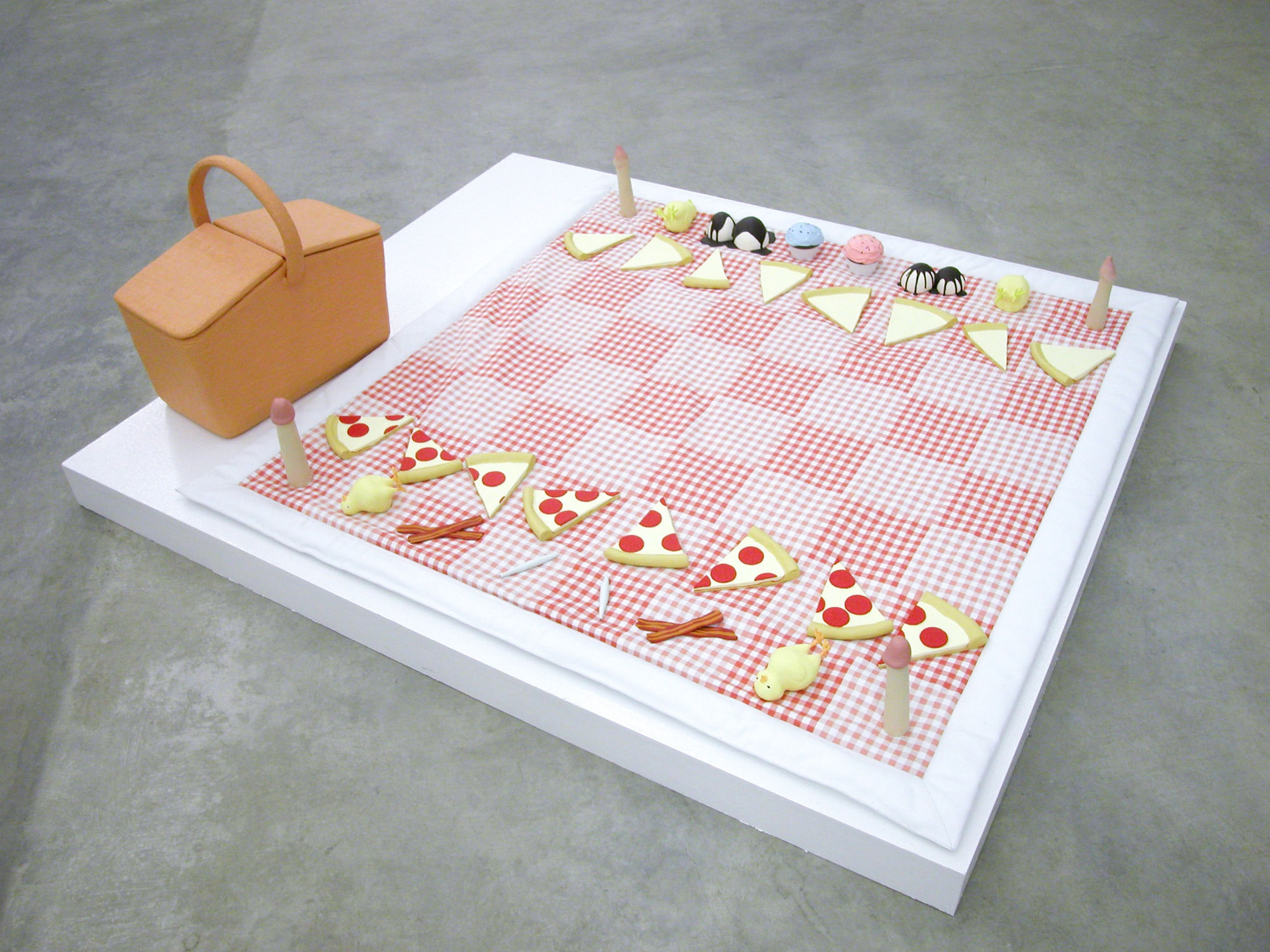 Installation view from The Art of Chess at Gary Tatintsian Gallery, 12 April&mdash;5 May 2006