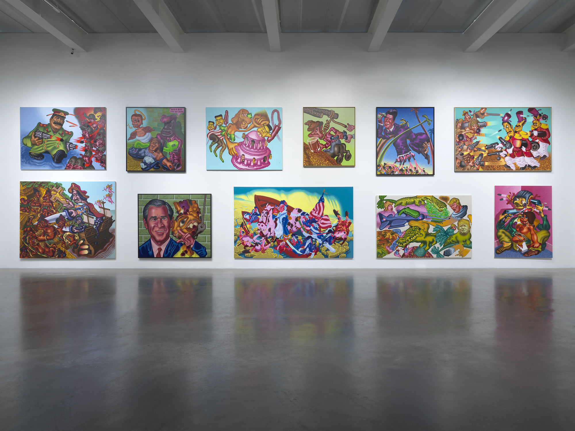 ‘Peter Saul: Crime and Punishment’, New Museum of Contemporary Art, New York. Feb 11, 2020–Jan 3, 2021