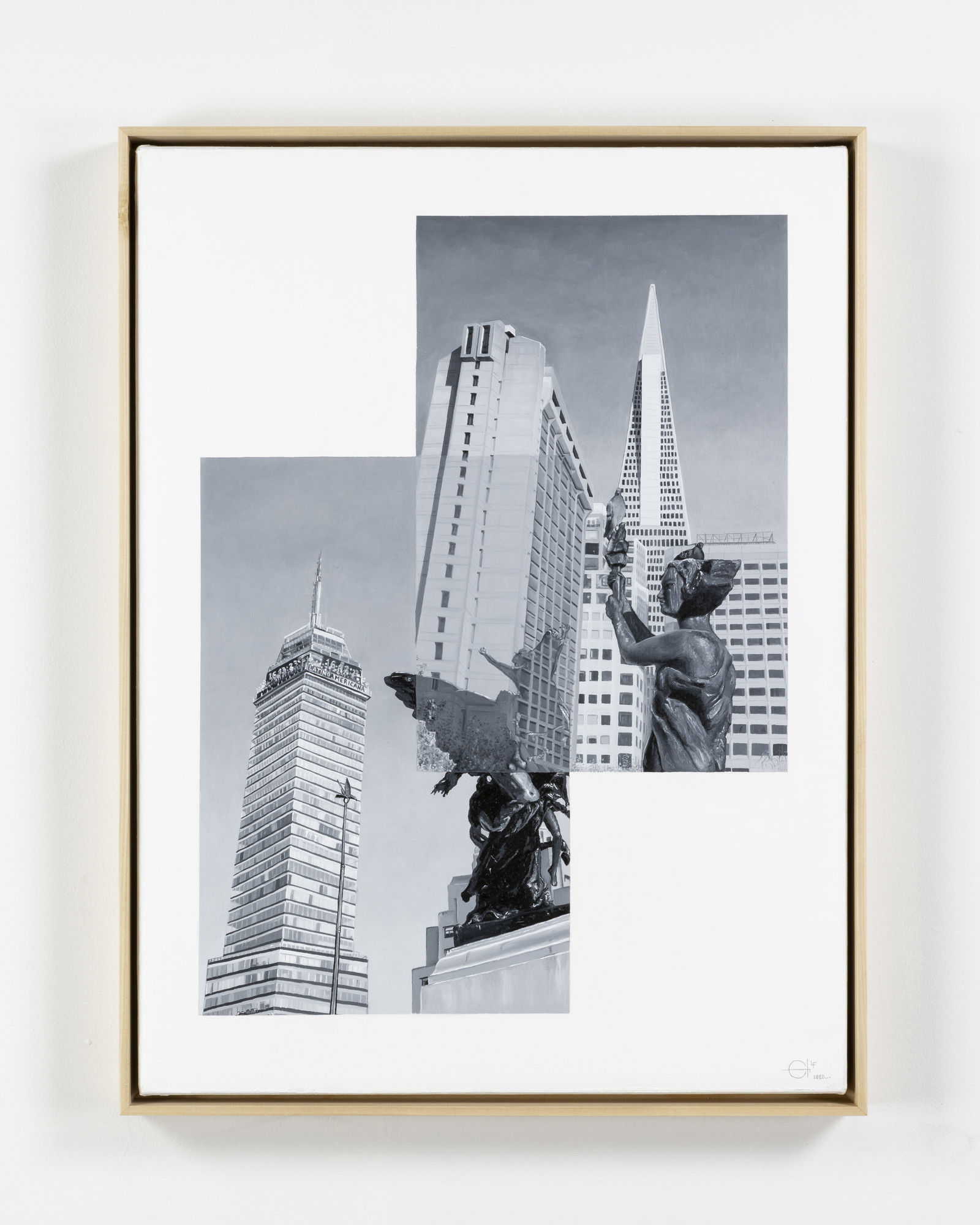 LUIS FELIPE CHÁVEZ Skyscrapers. Ciudad de México, San Francisco California, 2020