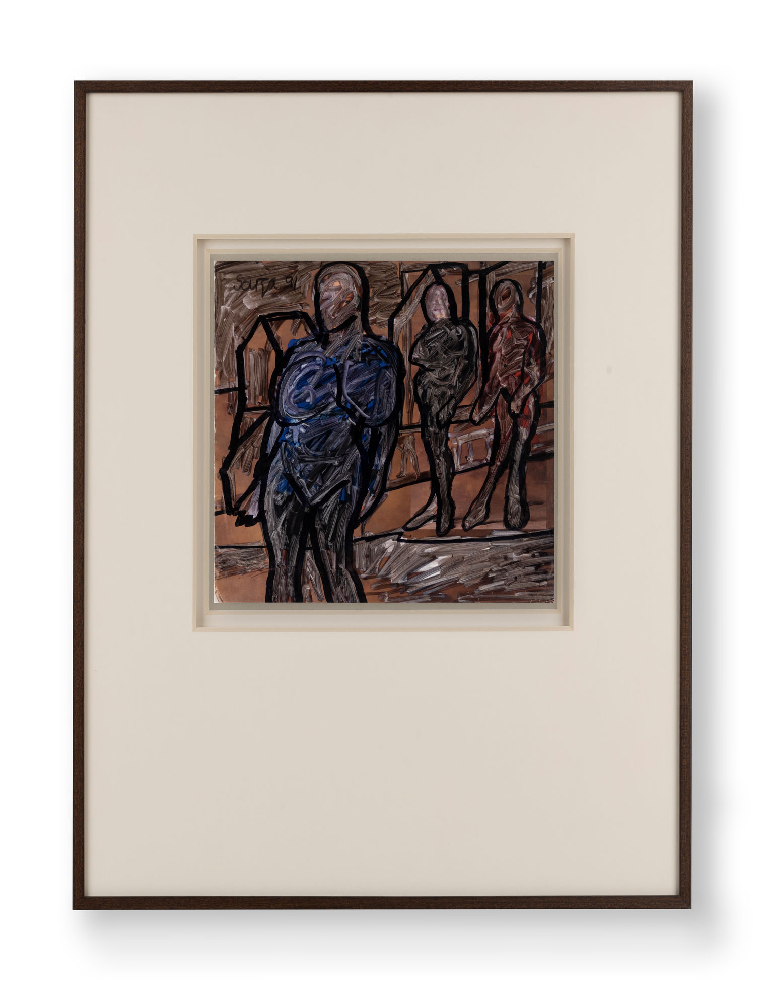 FN Souza: Drawings and Chemical Alterations