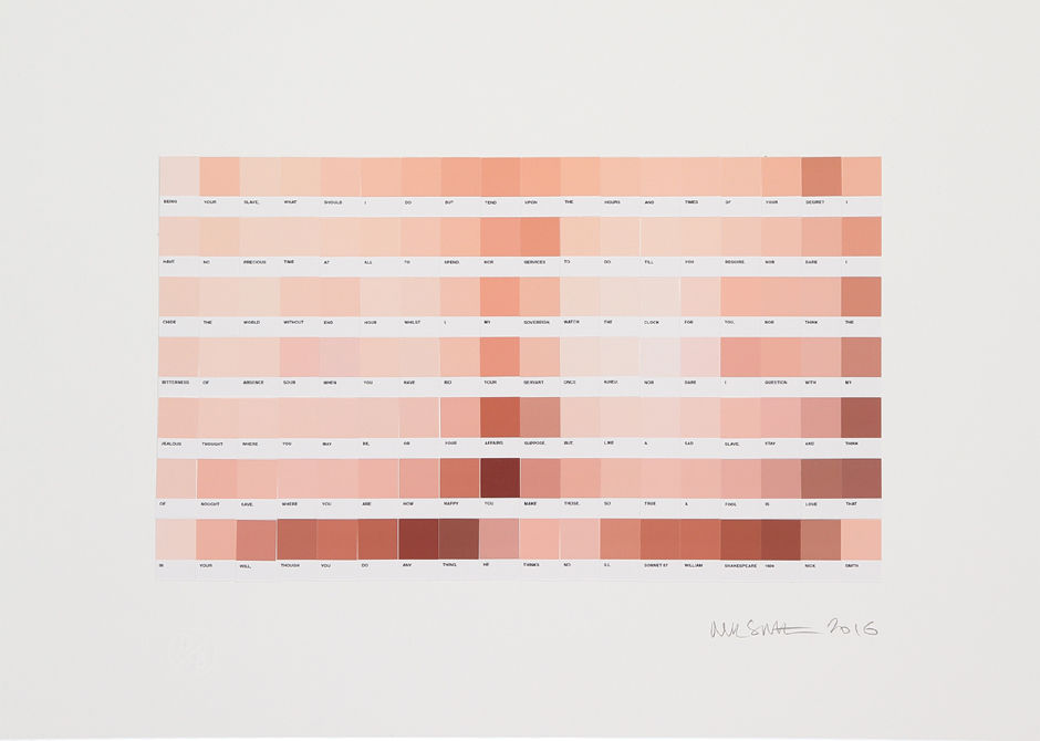 Nick Smith: Sonnet 57, Fair Youth Sequence Shakespeare, 1609