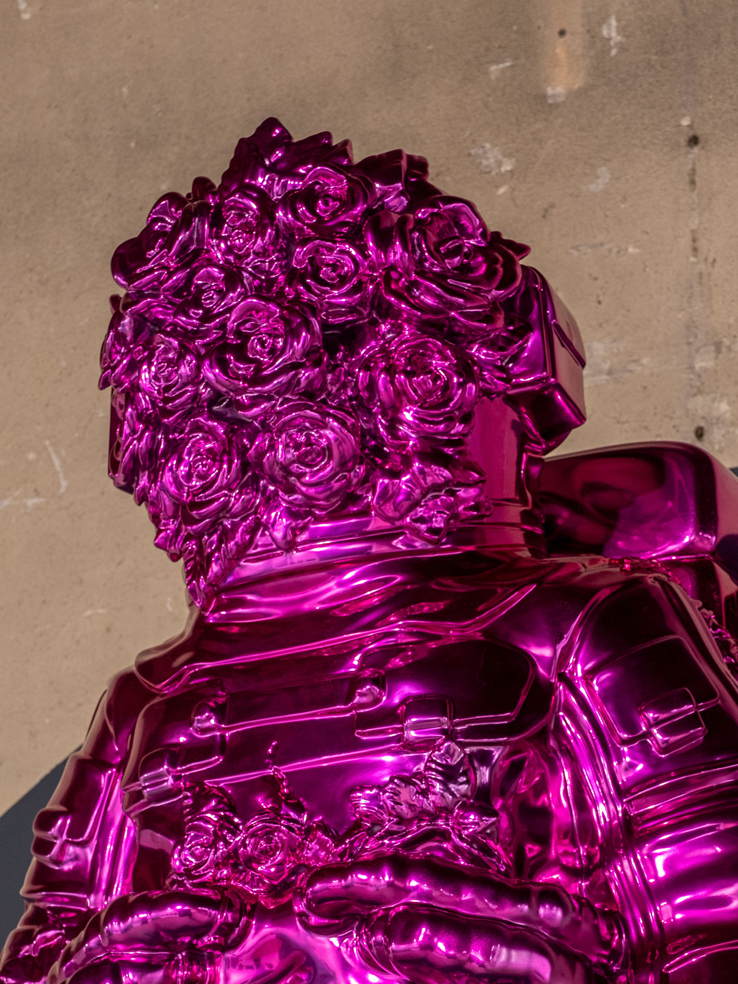 Spaceman Shine Artwork from Filippo Tincolini at Paratissima event detail