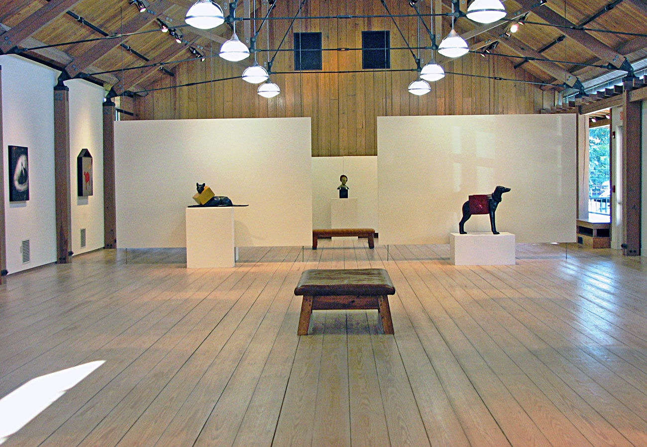 2007 Installation View of Morrison Gallery at 8 Old Barn Road in Kent, CT.