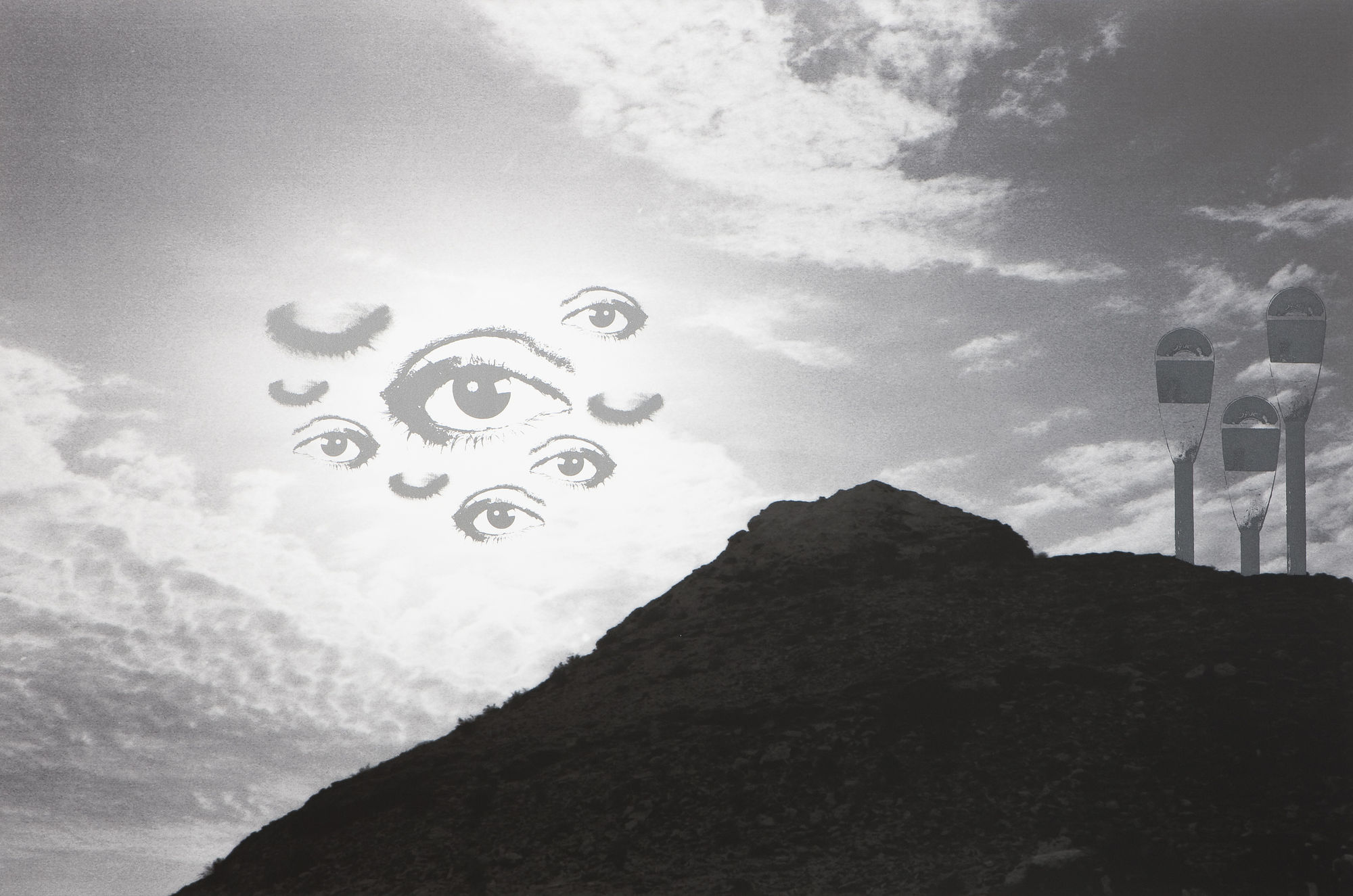 LANDSCAPE OF THE MIND VI | مشهد من طبيعة الفكر٦ 2009-2010 ARCHIVAL GICLÉE PRINTS ON HAHNEMULE PAPER WITH SILK SCREEN INK | مطبوعات GICLÉE المحفوظة على ورق HAHNEMULE بحبر شاشة حرير 101 X 152 CM EDITIONS 5 + AP