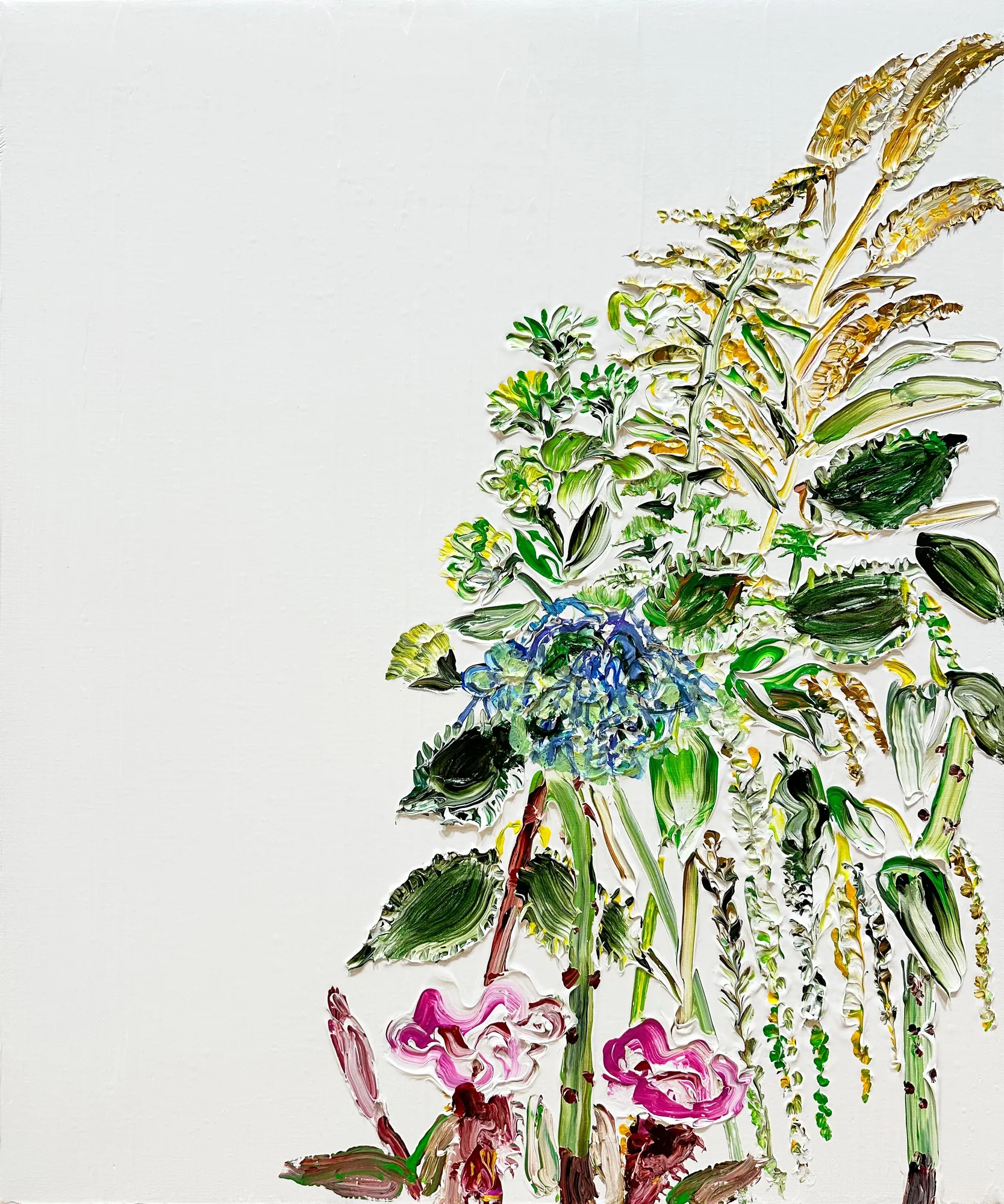 Kim Chong Hak Untitled 2023 Acrylic On Canvas 72.2 x 60.6 cm 75,000 USD