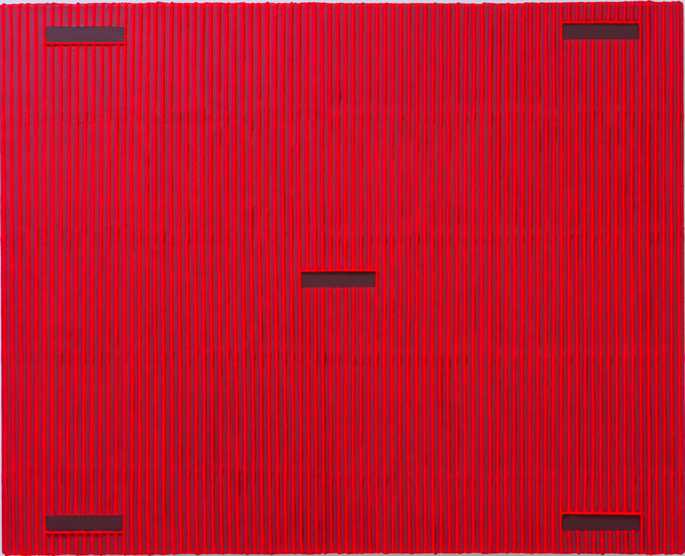 Park Seo-Bo Ecriture No. 090615, 2009 Mixed media with korean hanji paper on canvas 130 x 165 cm $470,000 USD