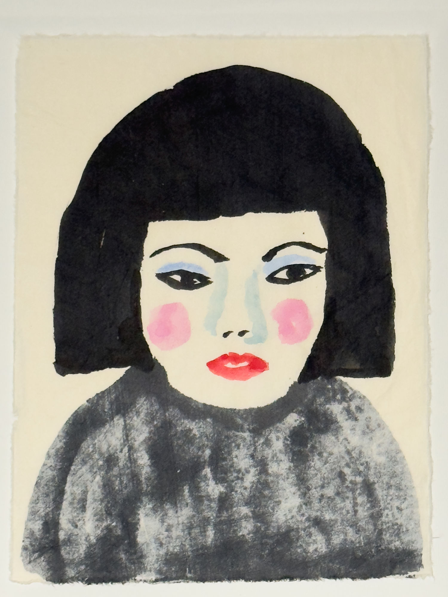 Kim Chong HakUntitled, 2024Watercolor on hanji31 &times; 23.5 cm $5,000