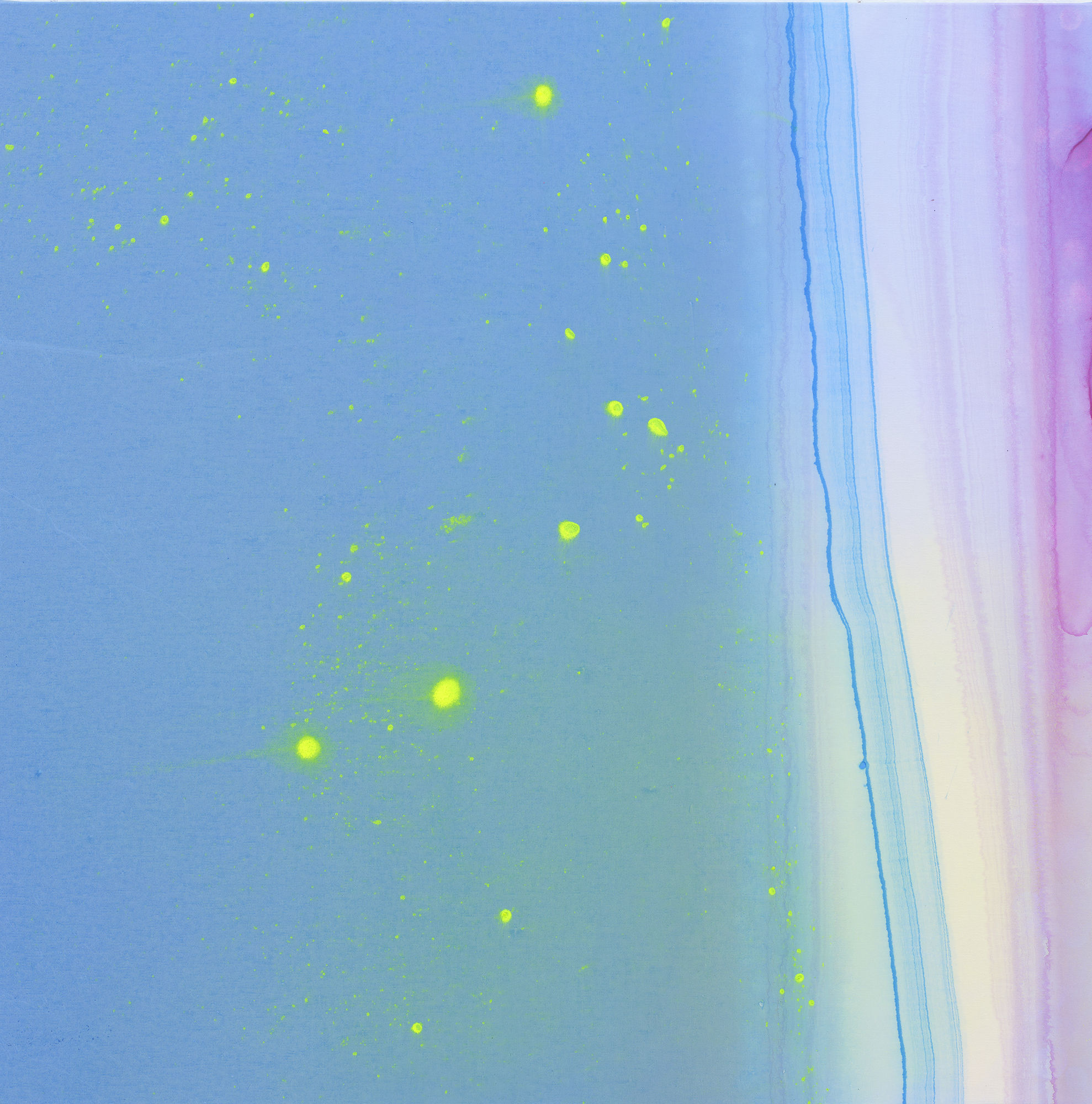 Kim Taek Sang Breathing light-Flow 26-3, 2026 Water acrylic on canvas 45 x 45 cm $10,000