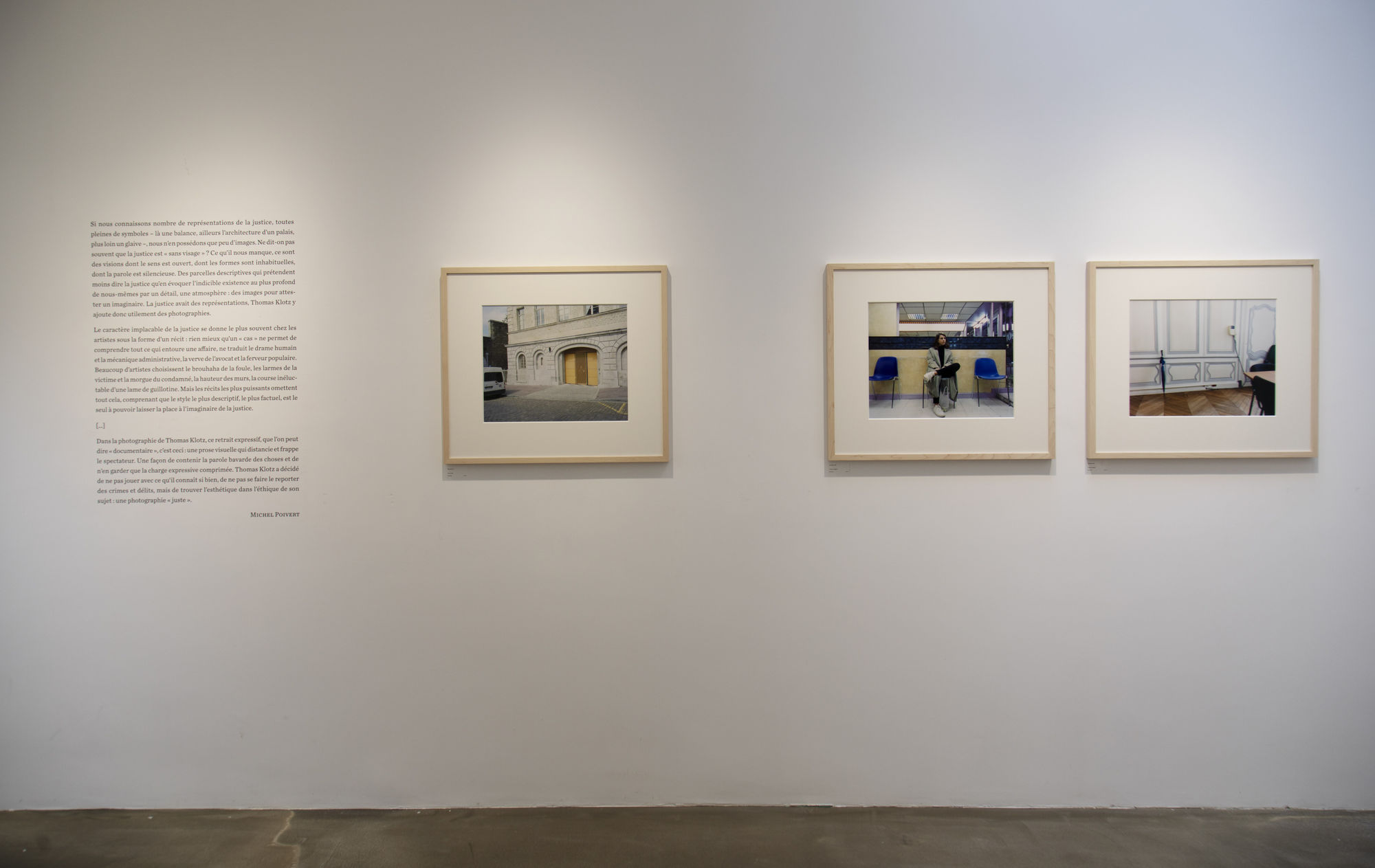 Justice, Galerie Clémentine de la Féronnière, Paris, France, 2022