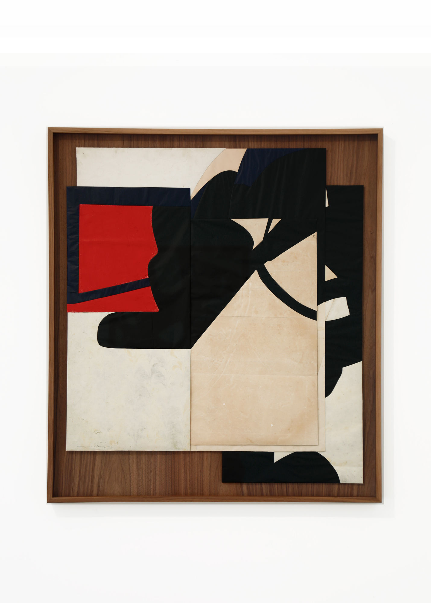 Jesse Willems Kosmos, 2024 Handcut collage 71.5 x 82 cm