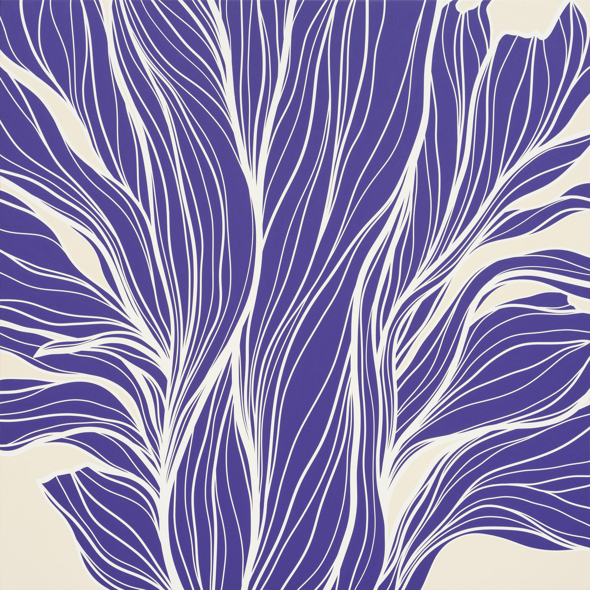 UNTITLED-VW2213, acrylic on canvas, 100x100cm, 2022