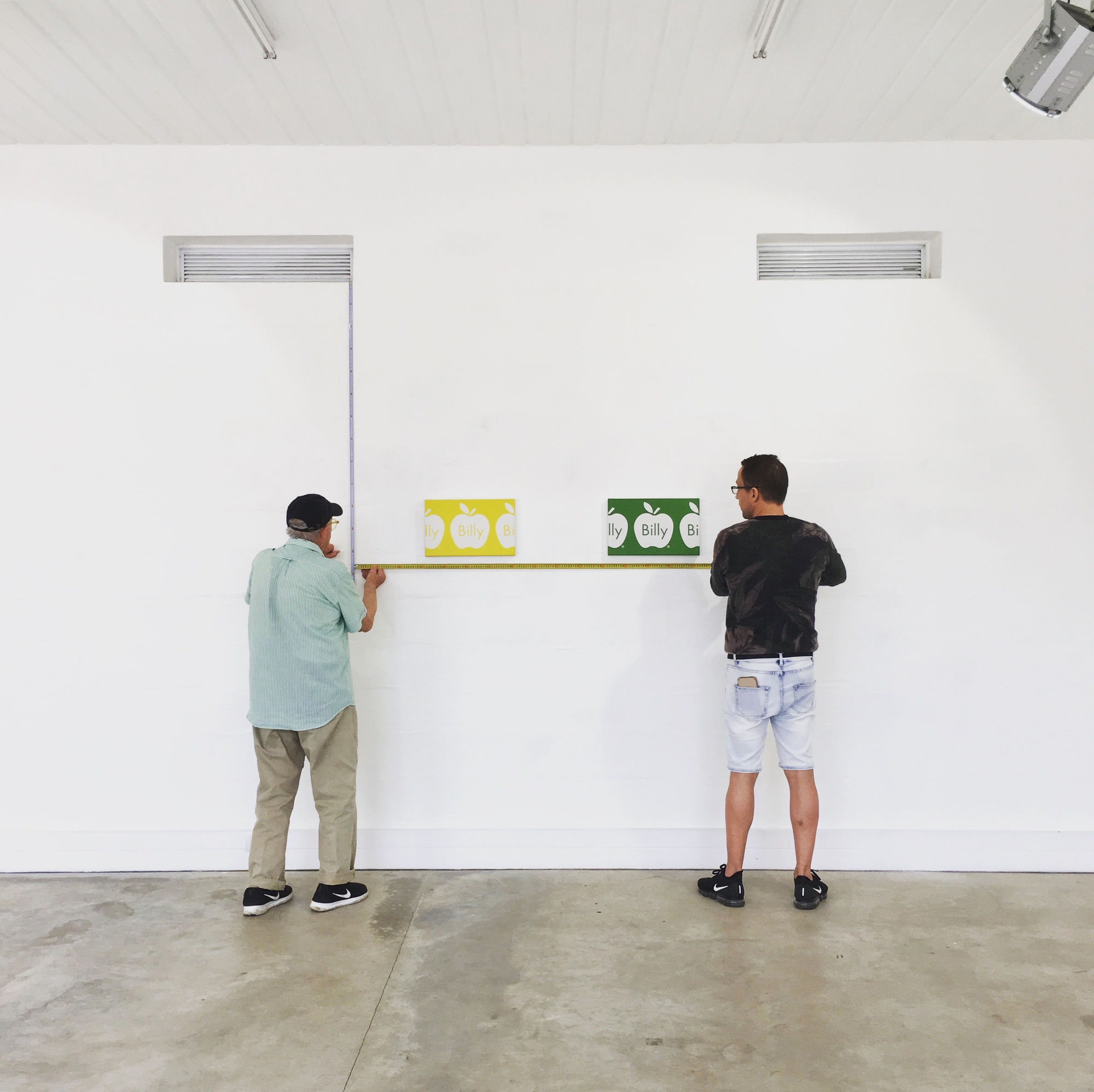 Billy Apple in Rarotonga